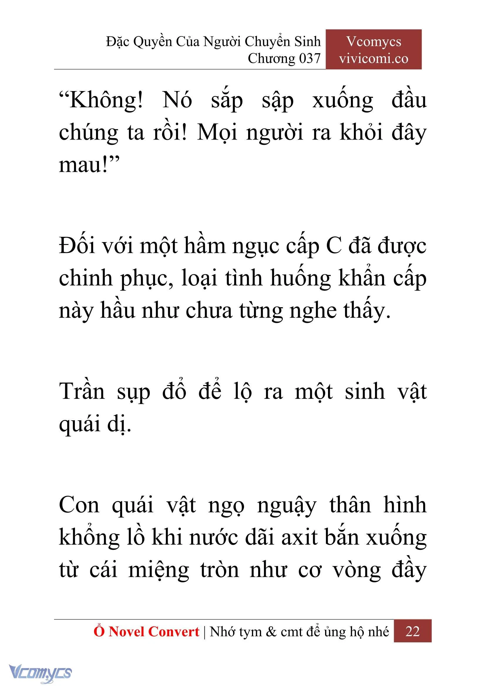 [Novel] Đặc Quyền Của Người Chuyển Sinh Chapter  37 - 24