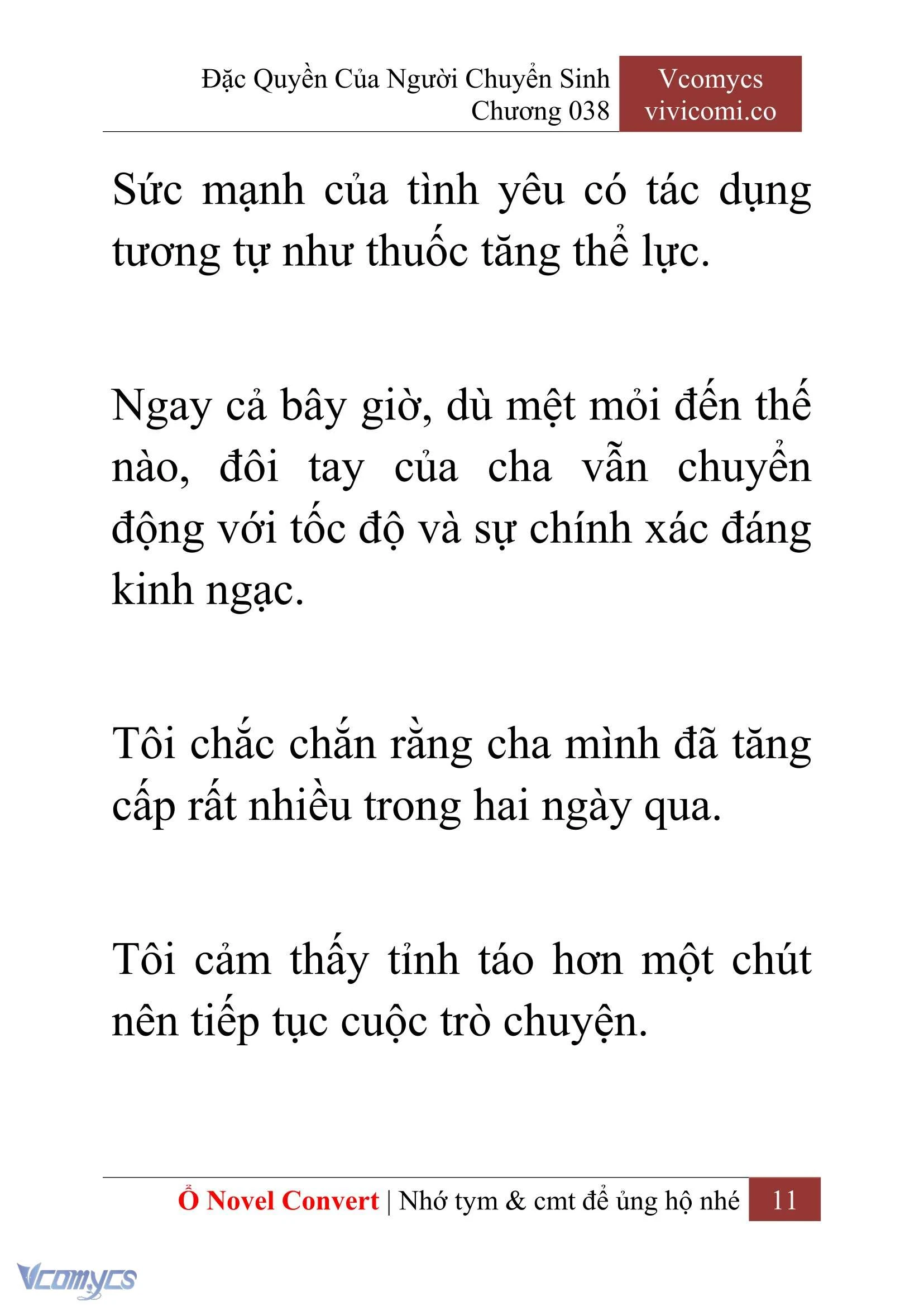 [Novel] Đặc Quyền Của Người Chuyển Sinh Chapter  38 - 13