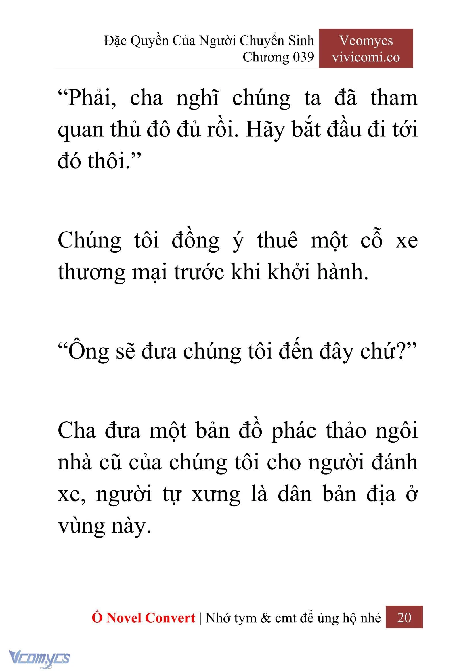 [Novel] Đặc Quyền Của Người Chuyển Sinh Chapter  39 - 22