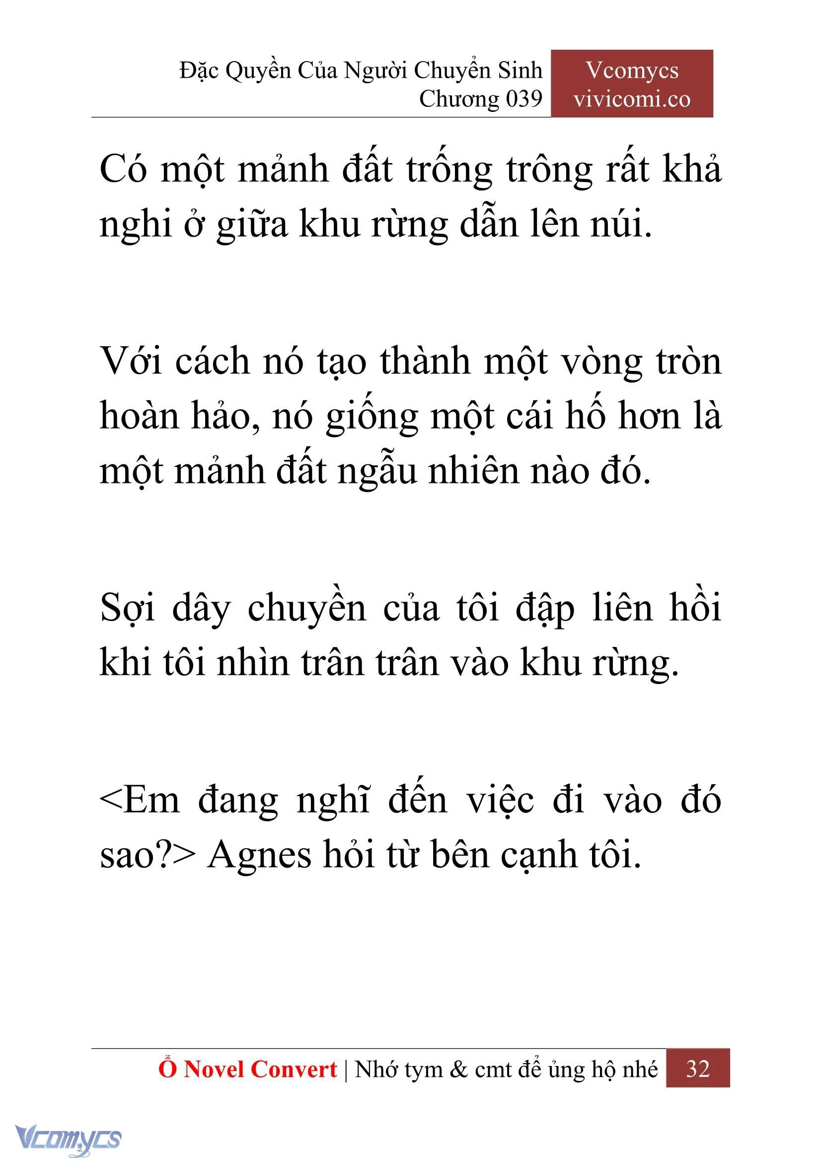 [Novel] Đặc Quyền Của Người Chuyển Sinh Chapter  39 - 34