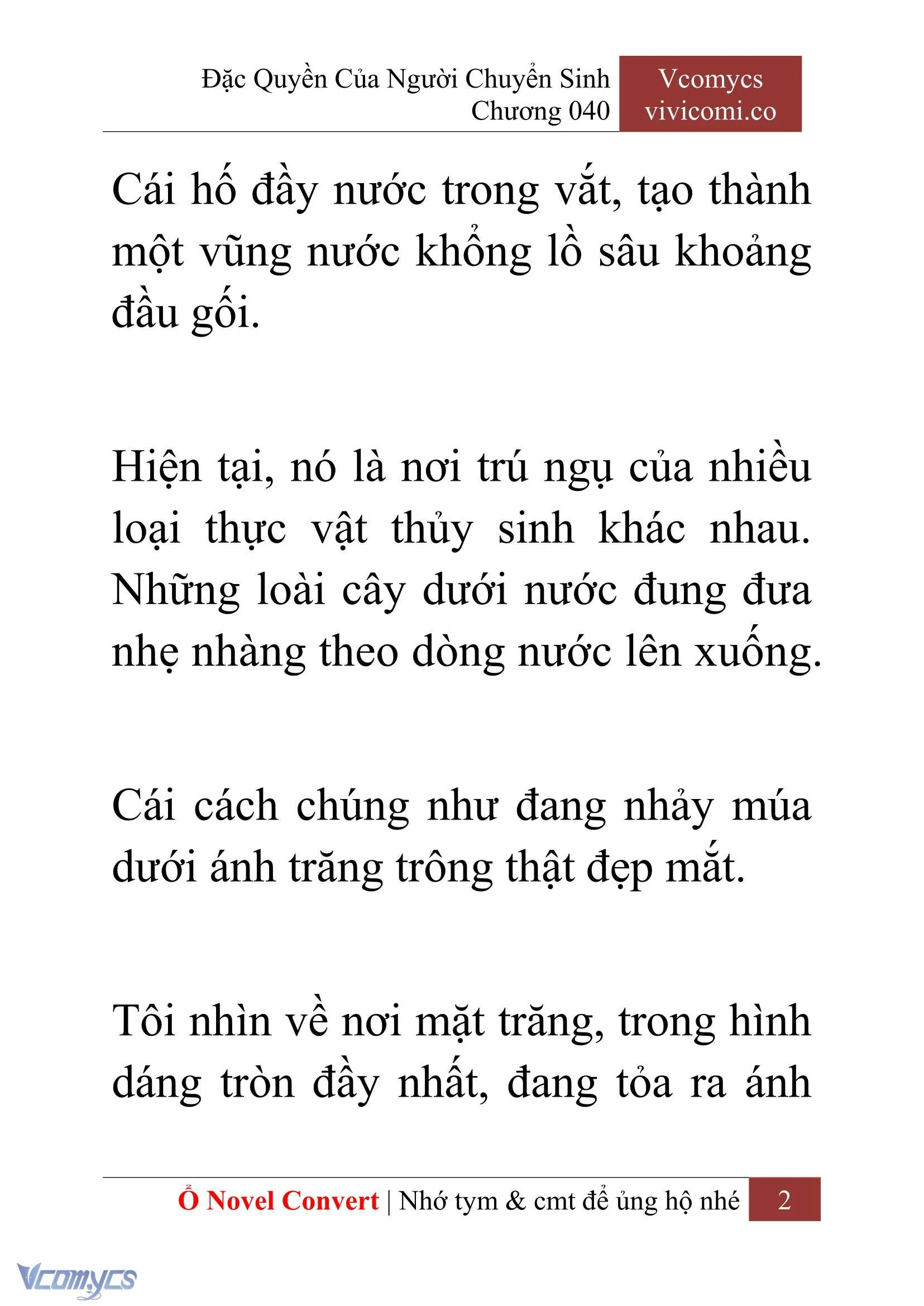[Novel] Đặc Quyền Của Người Chuyển Sinh Chapter  40 - 4