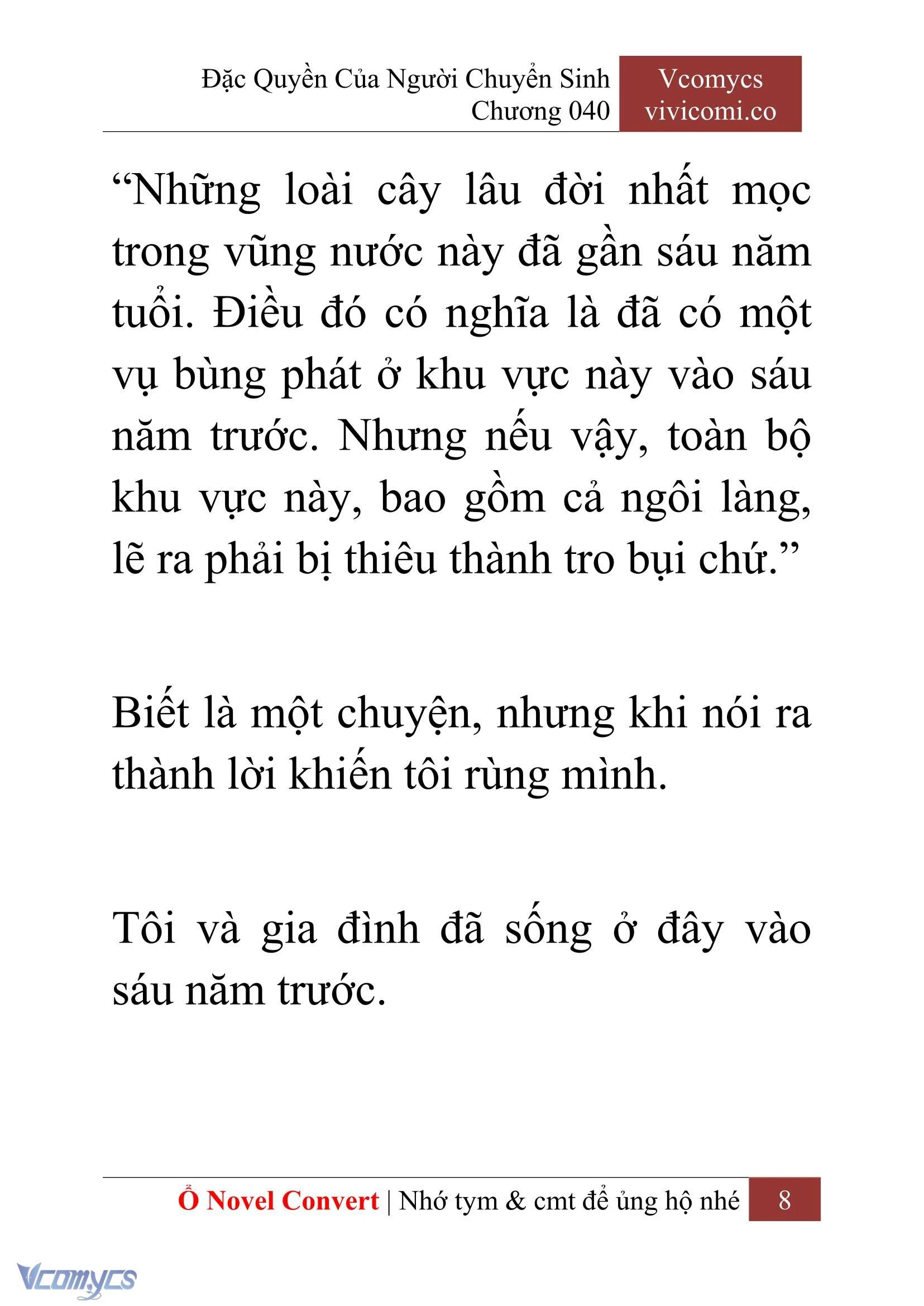 [Novel] Đặc Quyền Của Người Chuyển Sinh Chapter  40 - 10