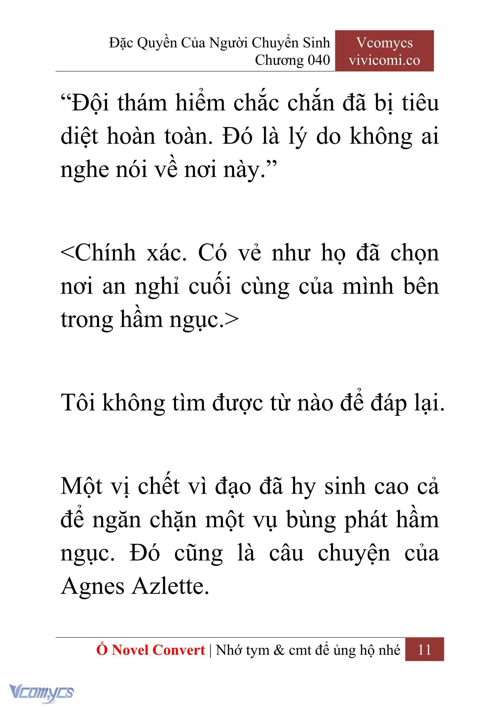 [Novel] Đặc Quyền Của Người Chuyển Sinh Chapter  40 - 13