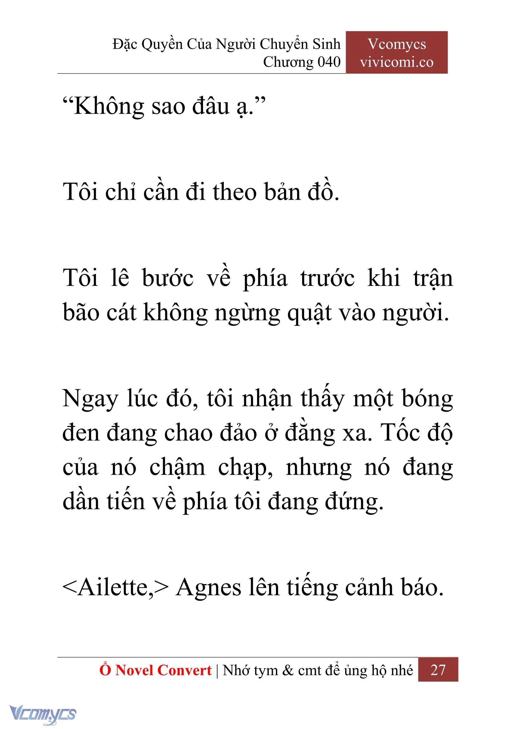 [Novel] Đặc Quyền Của Người Chuyển Sinh Chapter  40 - 29