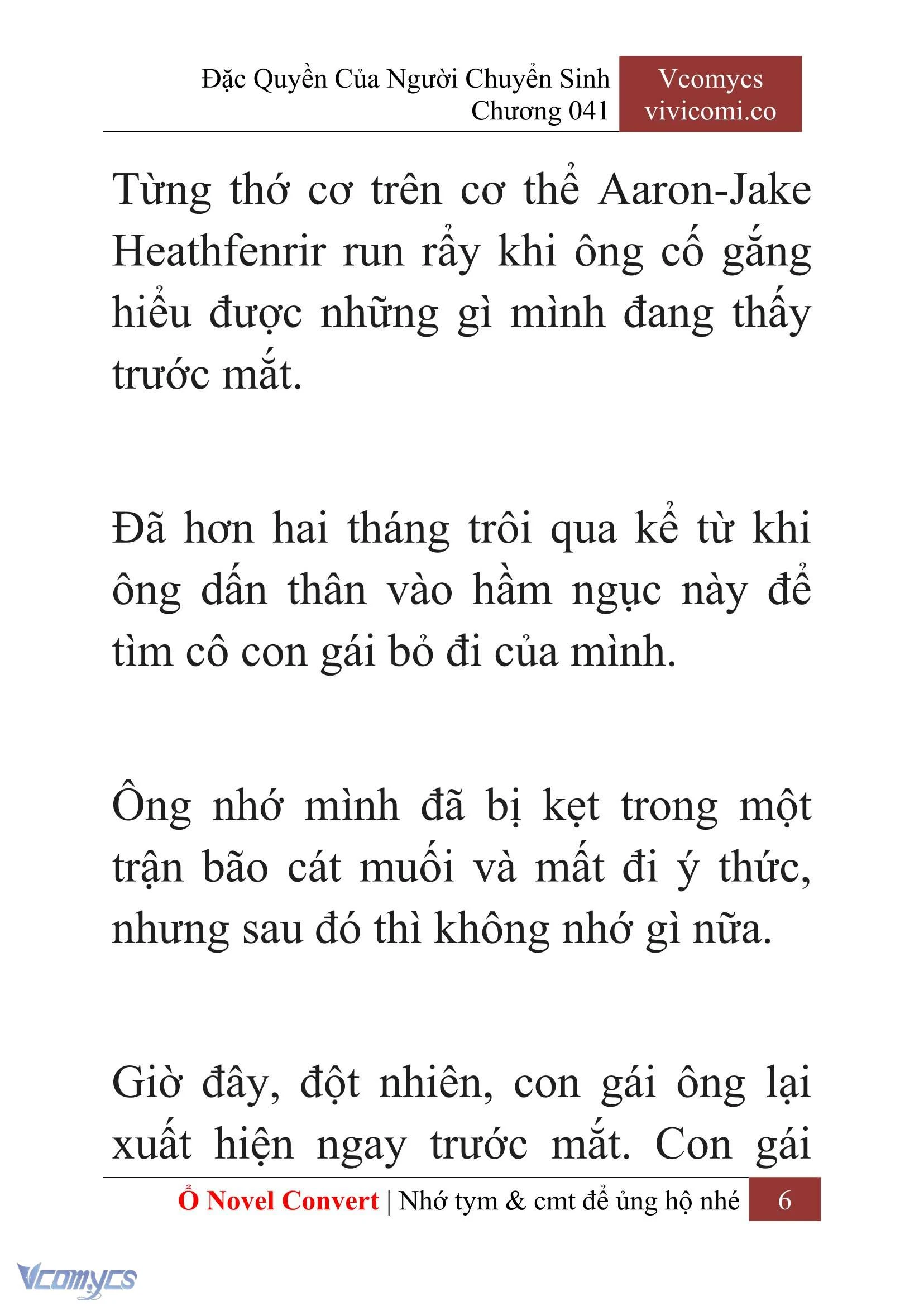 [Novel] Đặc Quyền Của Người Chuyển Sinh Chapter  41 - 8