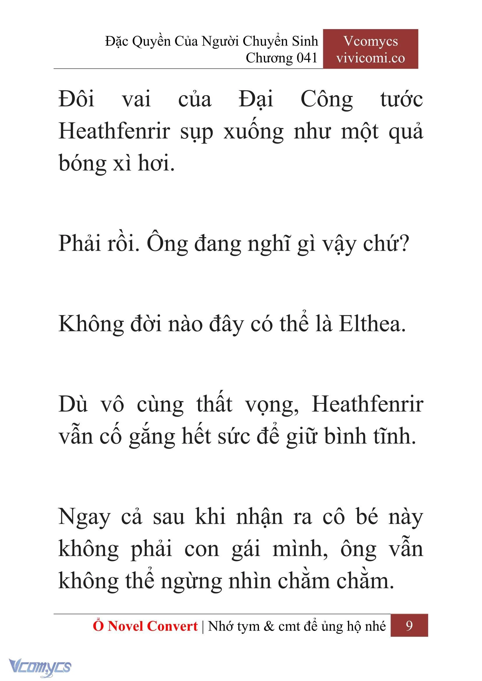 [Novel] Đặc Quyền Của Người Chuyển Sinh Chapter  41 - 11