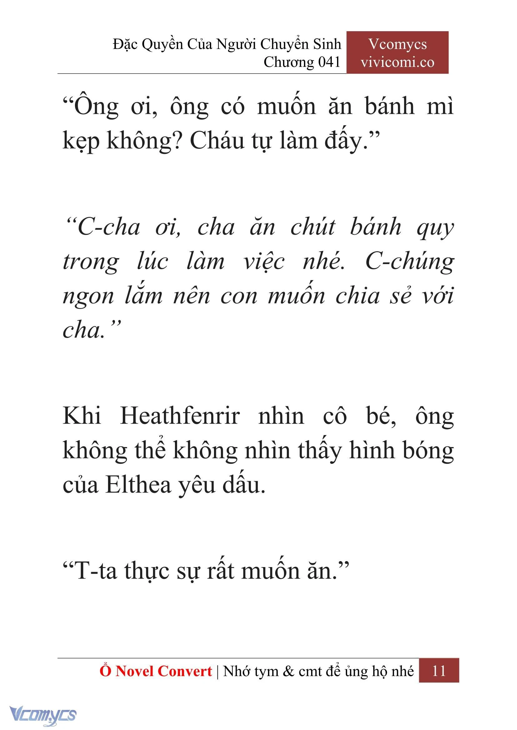 [Novel] Đặc Quyền Của Người Chuyển Sinh Chapter  41 - 13