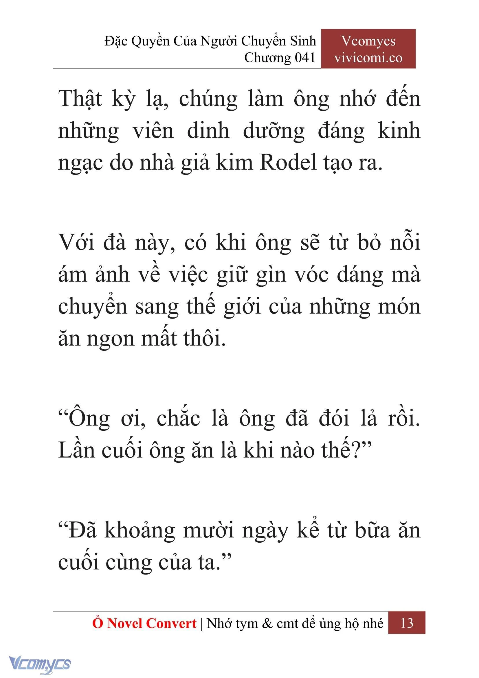 [Novel] Đặc Quyền Của Người Chuyển Sinh Chapter  41 - 15