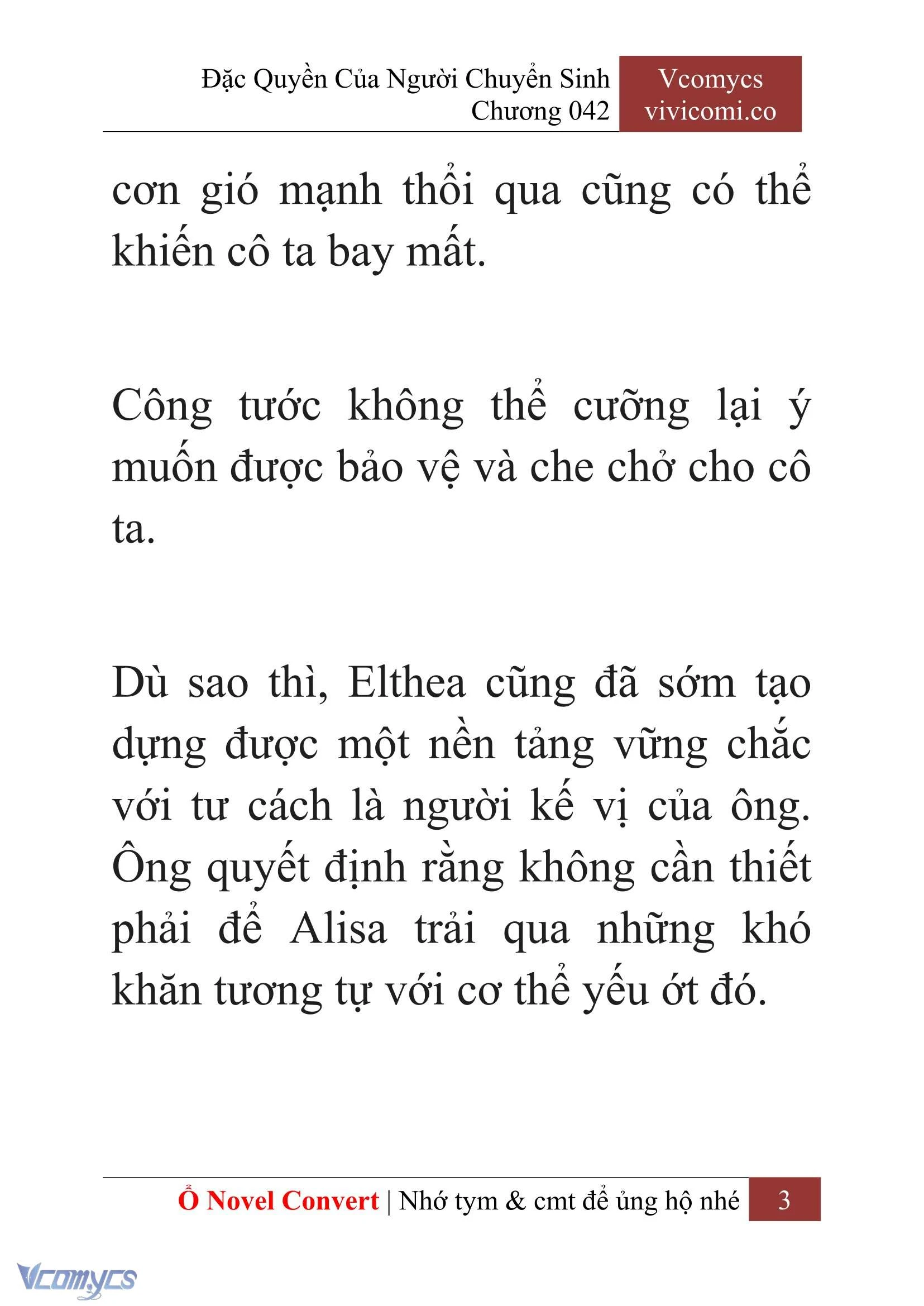 [Novel] Đặc Quyền Của Người Chuyển Sinh Chapter  42 - 5