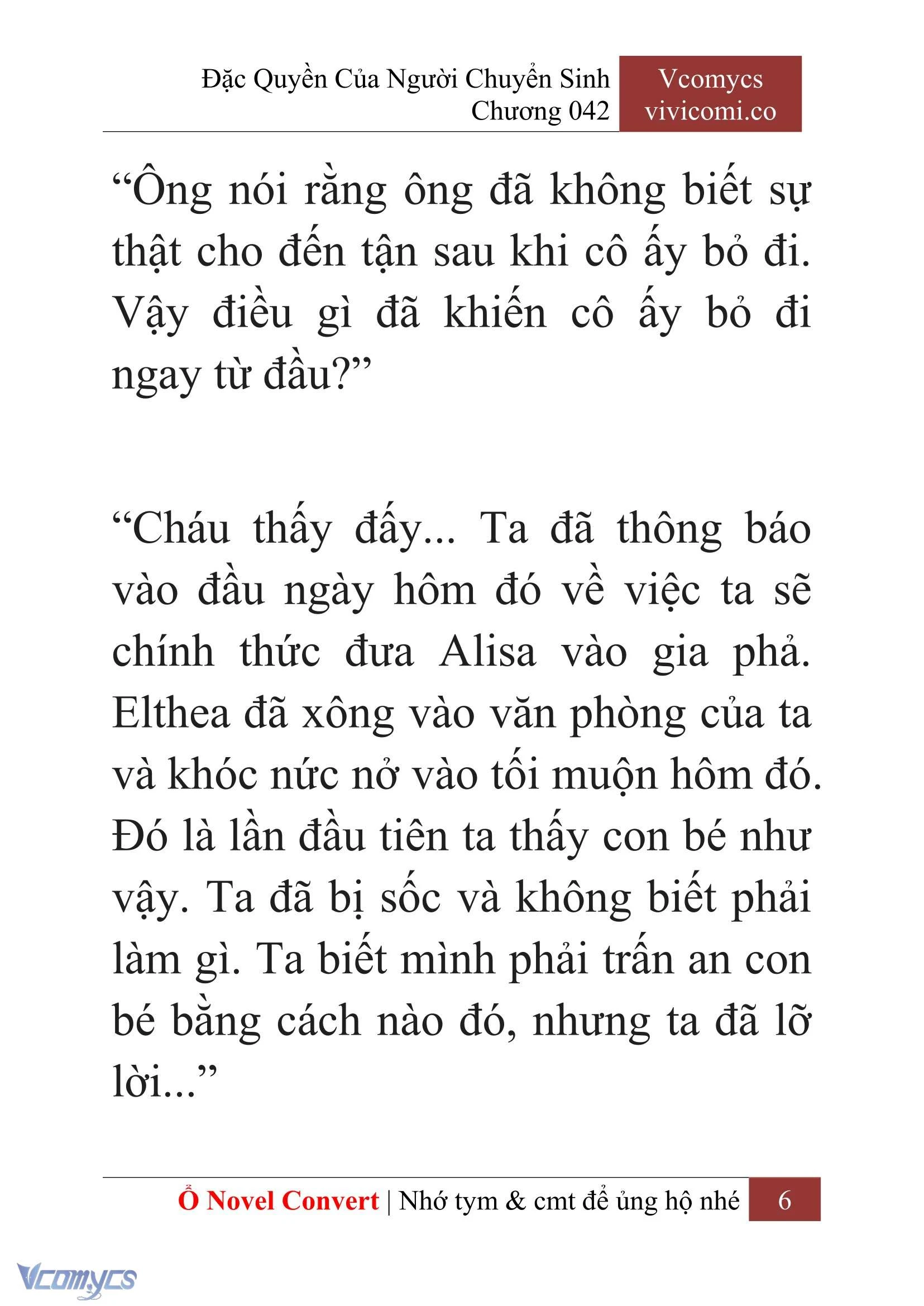 [Novel] Đặc Quyền Của Người Chuyển Sinh Chapter  42 - 8