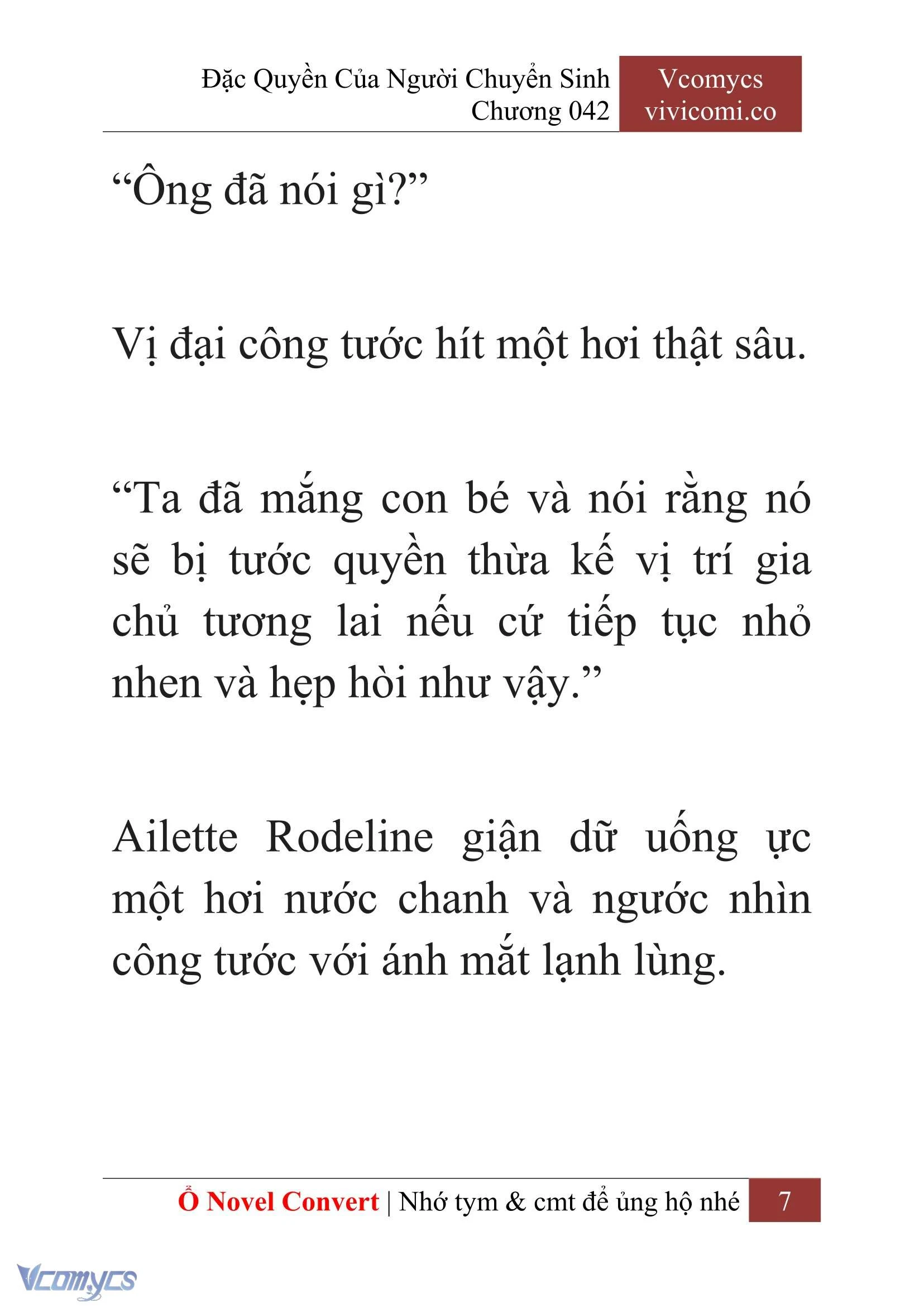 [Novel] Đặc Quyền Của Người Chuyển Sinh Chapter  42 - 9