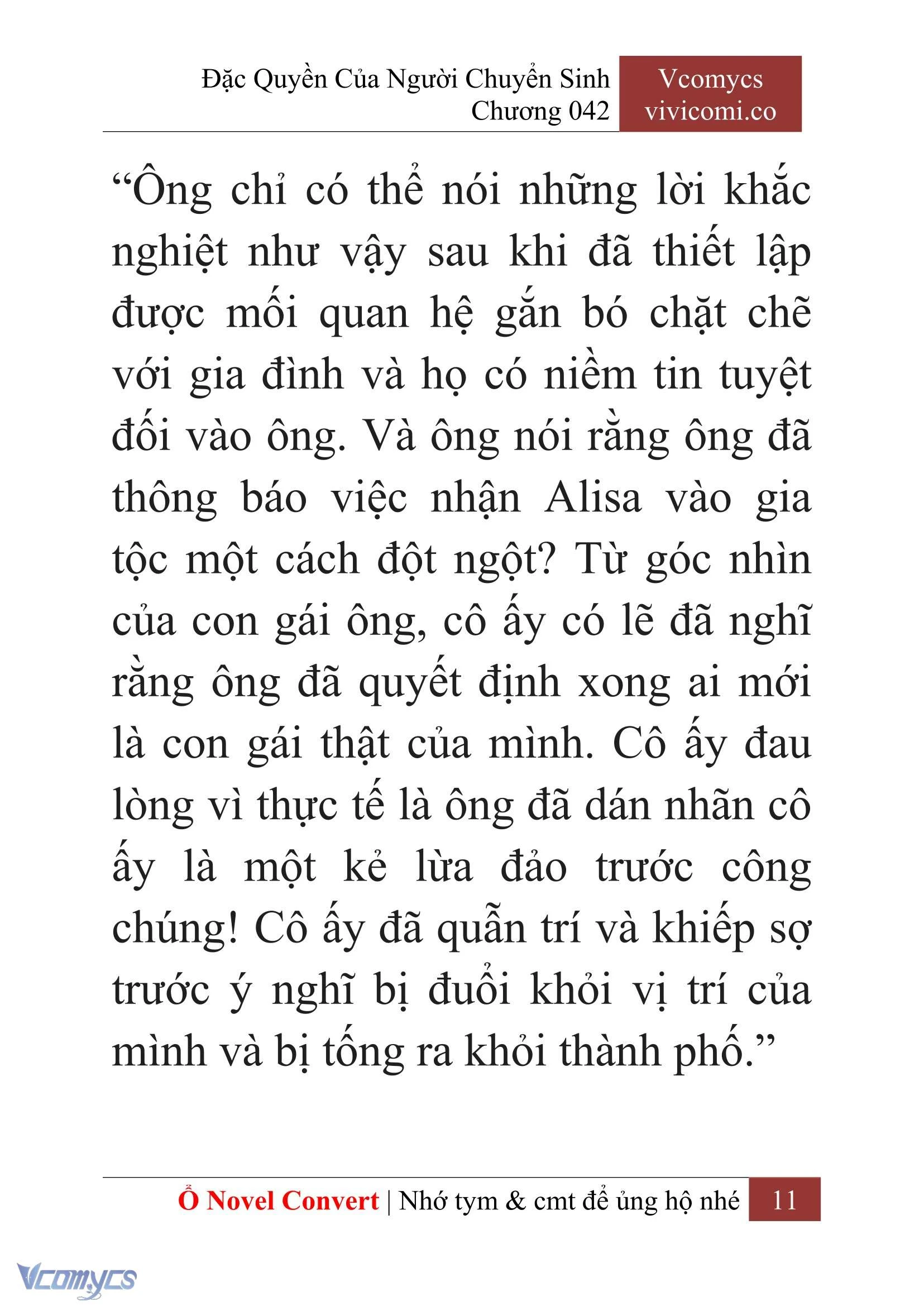 [Novel] Đặc Quyền Của Người Chuyển Sinh Chapter  42 - 13