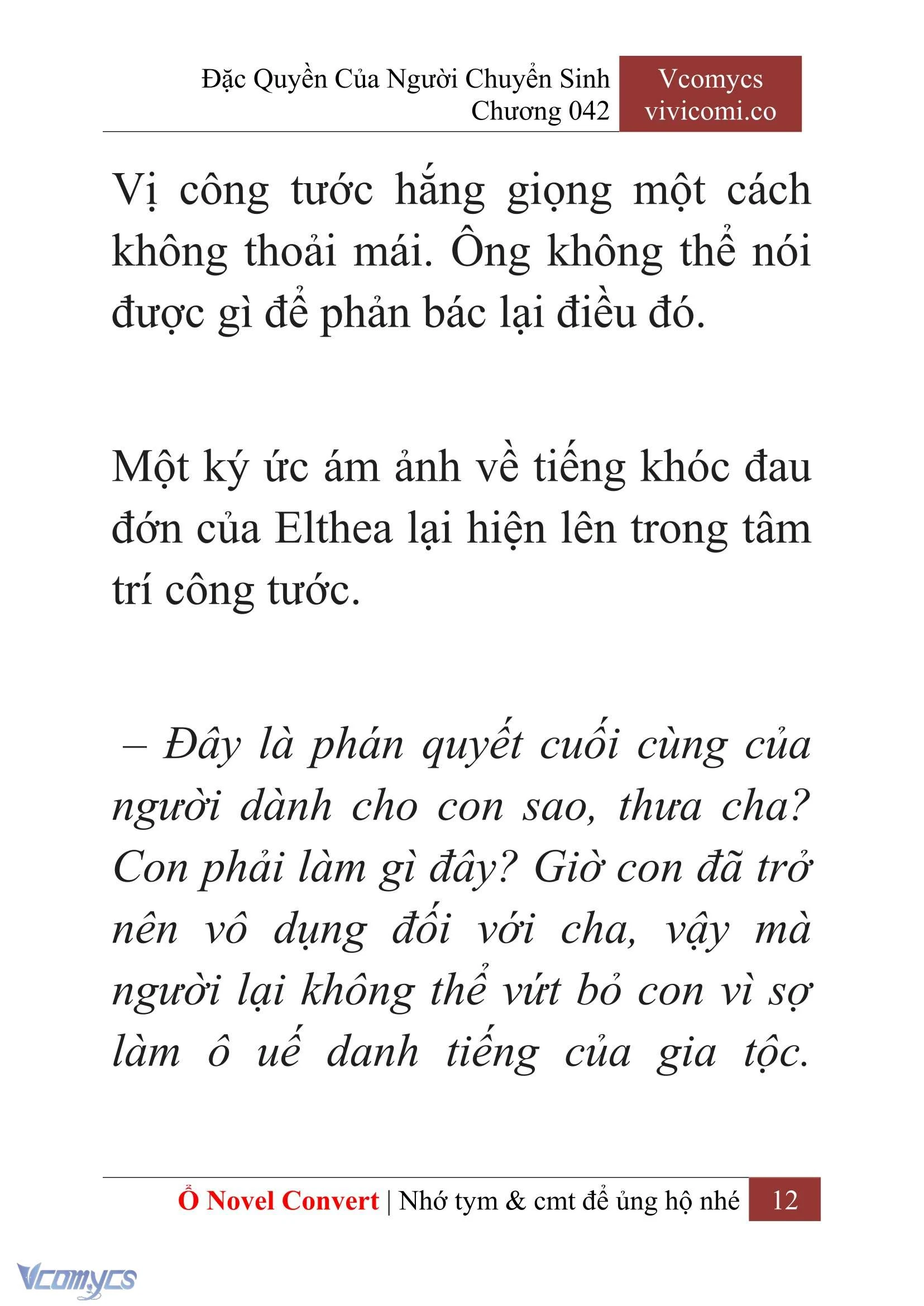 [Novel] Đặc Quyền Của Người Chuyển Sinh Chapter  42 - 14