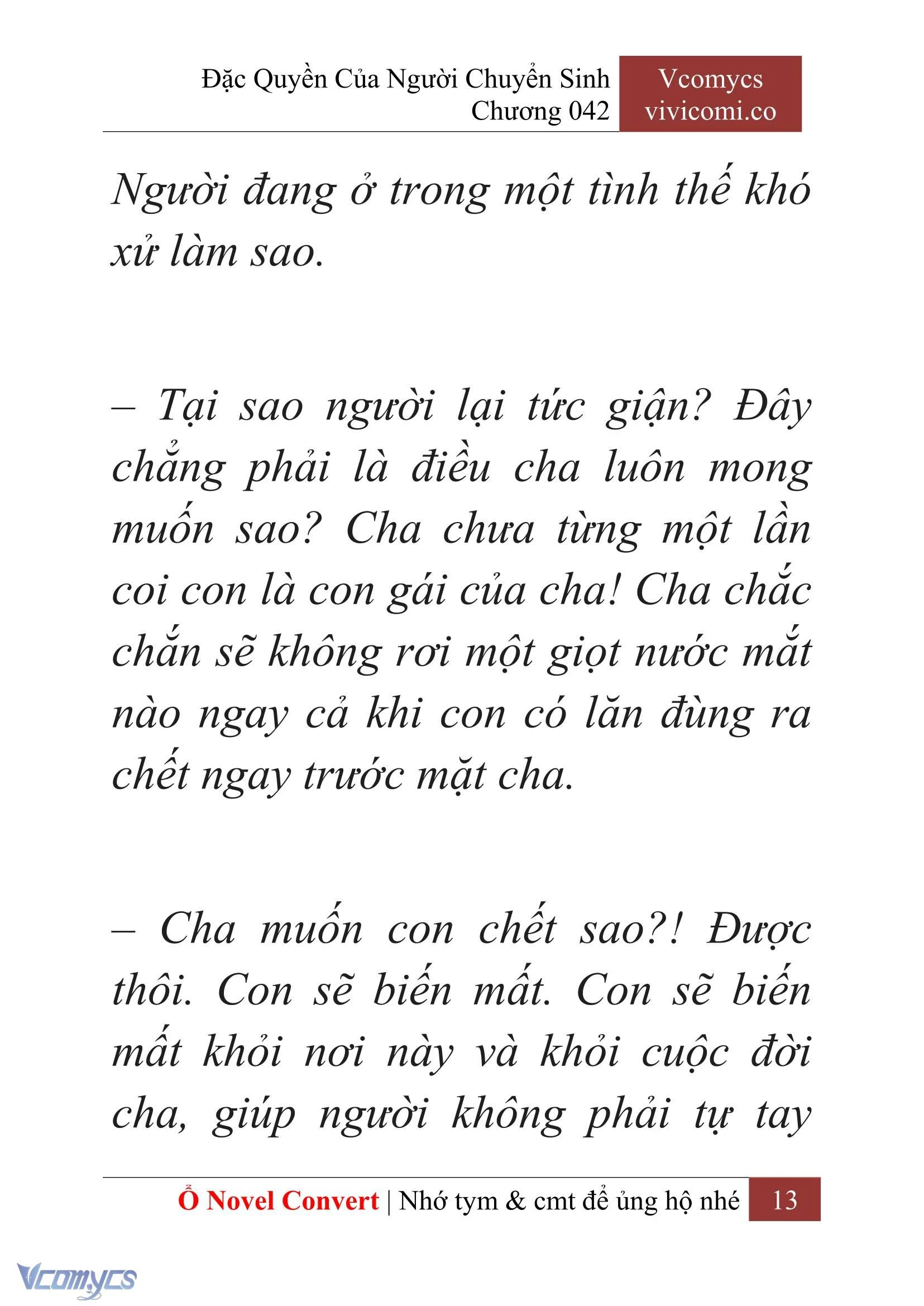 [Novel] Đặc Quyền Của Người Chuyển Sinh Chapter  42 - 15