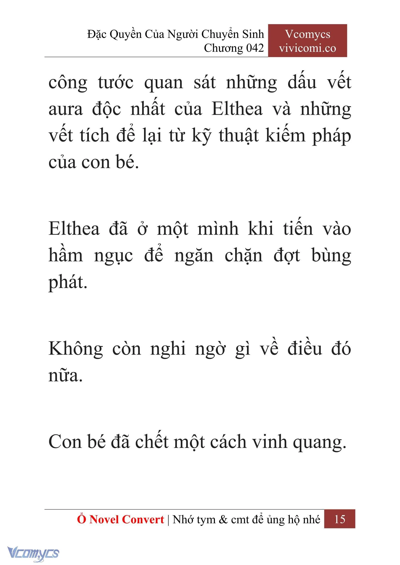 [Novel] Đặc Quyền Của Người Chuyển Sinh Chapter  42 - 17