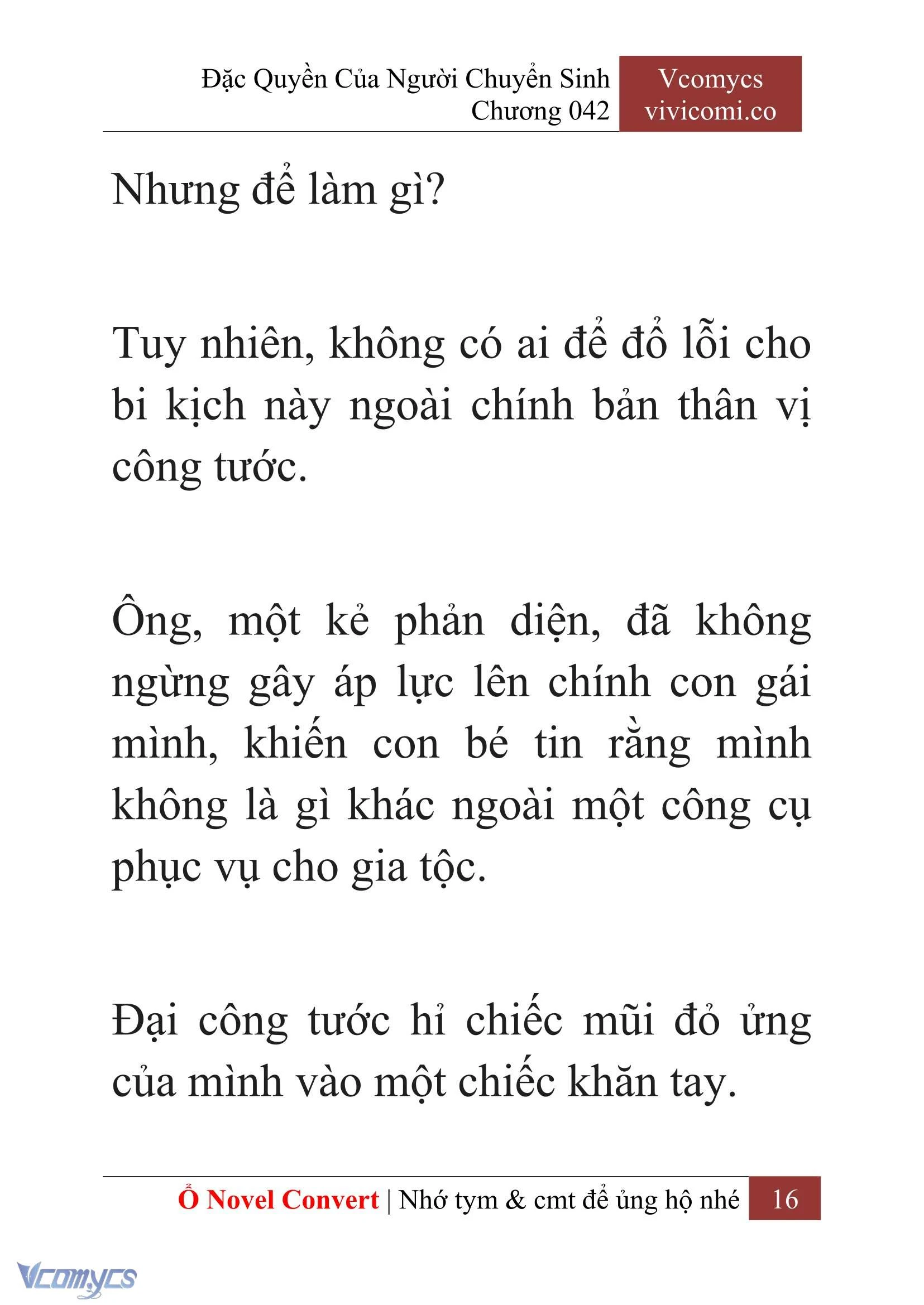 [Novel] Đặc Quyền Của Người Chuyển Sinh Chapter  42 - 18