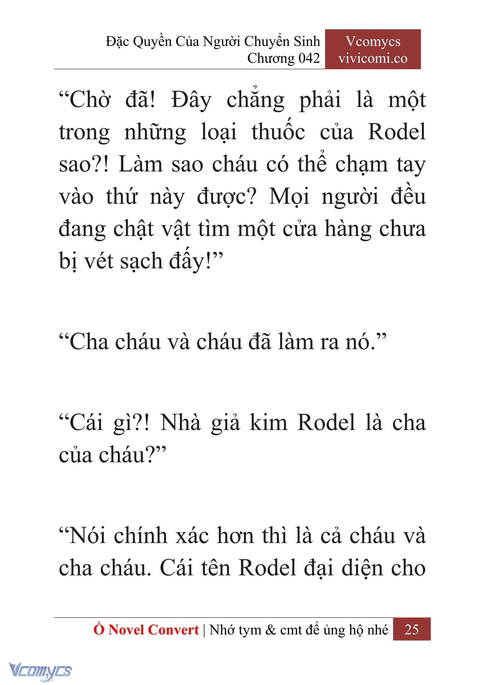 [Novel] Đặc Quyền Của Người Chuyển Sinh Chapter  42 - 27