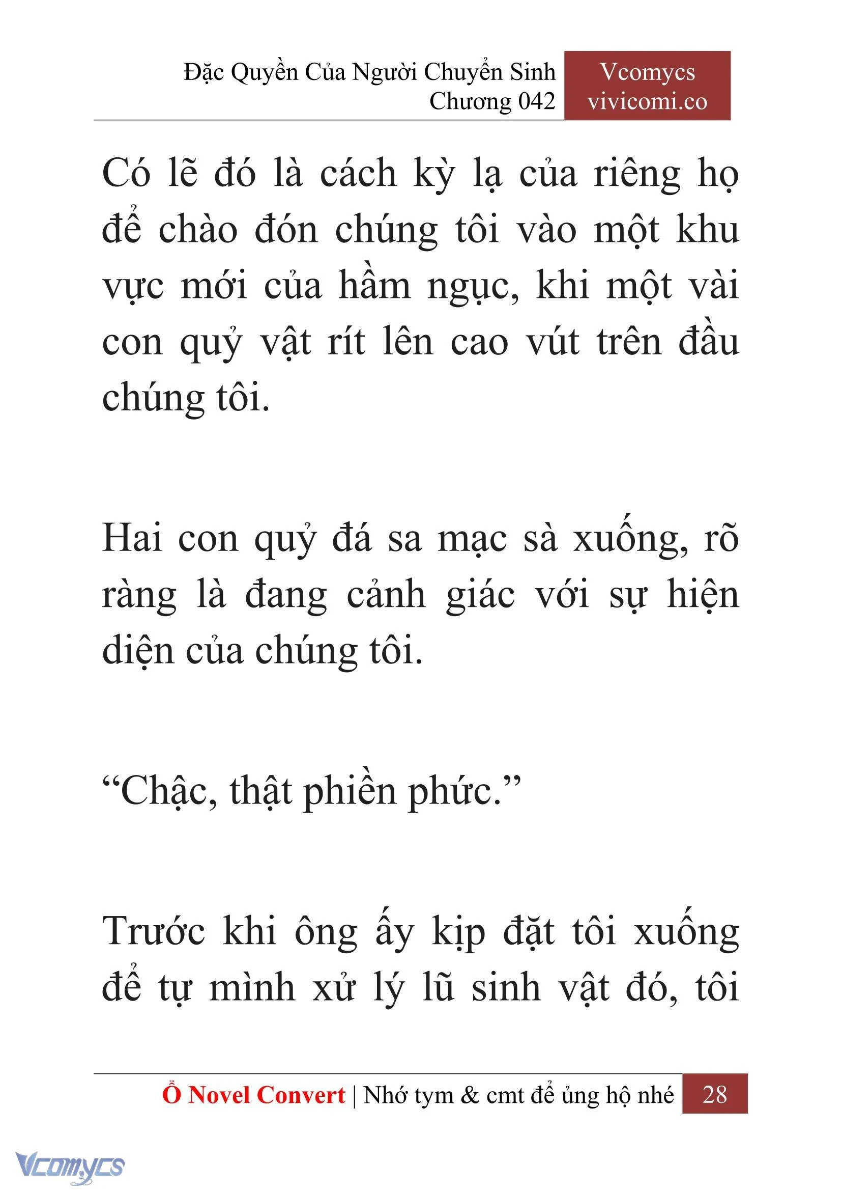 [Novel] Đặc Quyền Của Người Chuyển Sinh Chapter  42 - 30