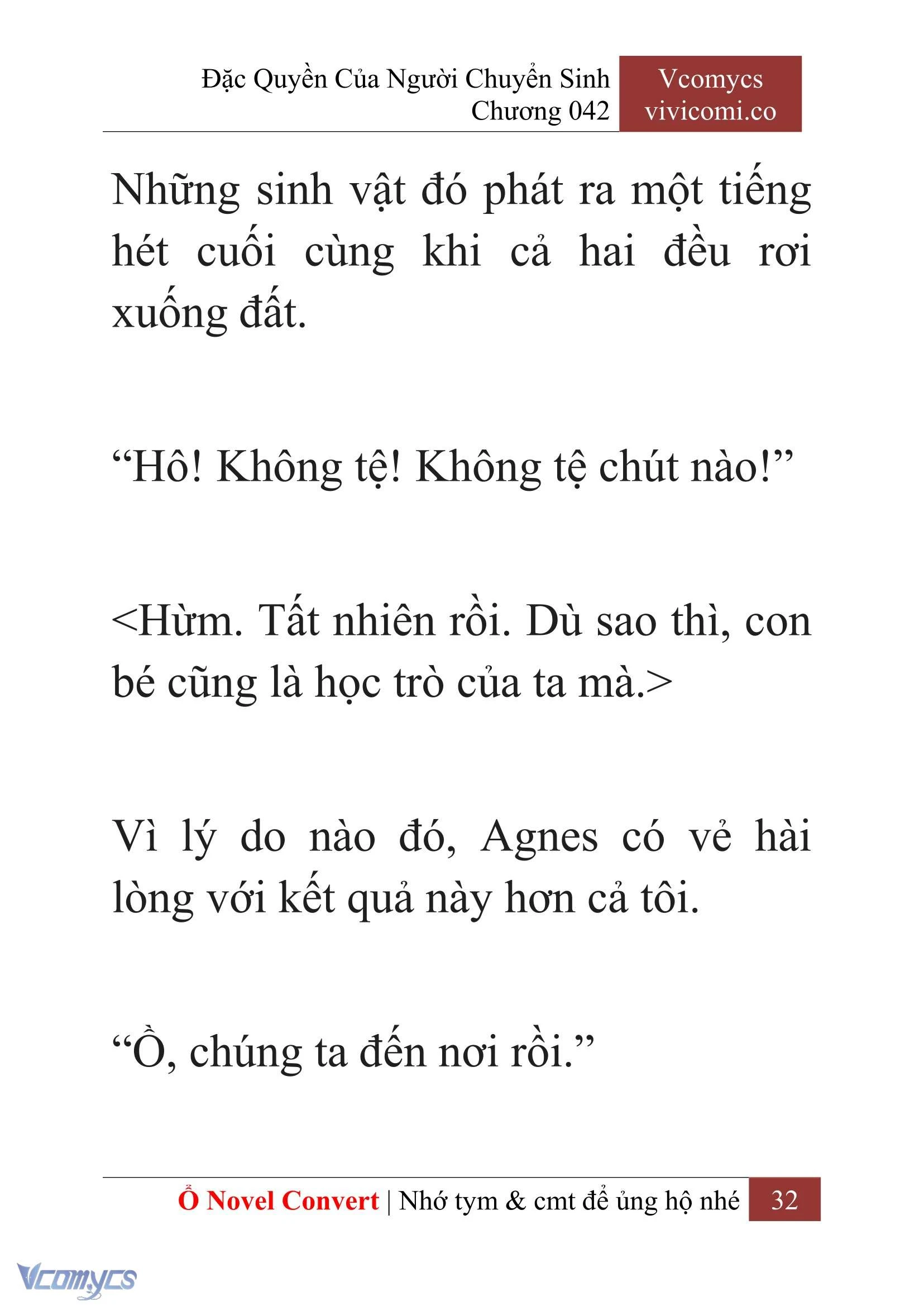 [Novel] Đặc Quyền Của Người Chuyển Sinh Chapter  42 - 34
