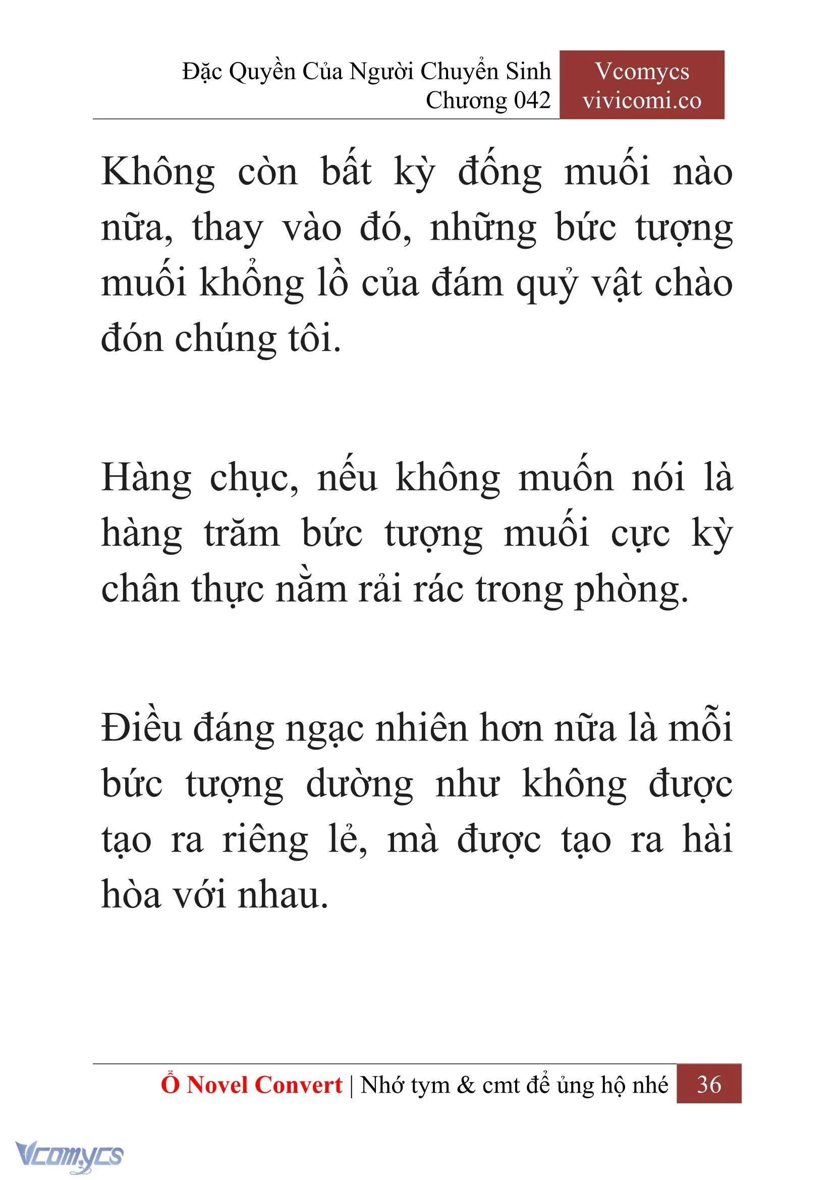 [Novel] Đặc Quyền Của Người Chuyển Sinh Chapter  42 - 38