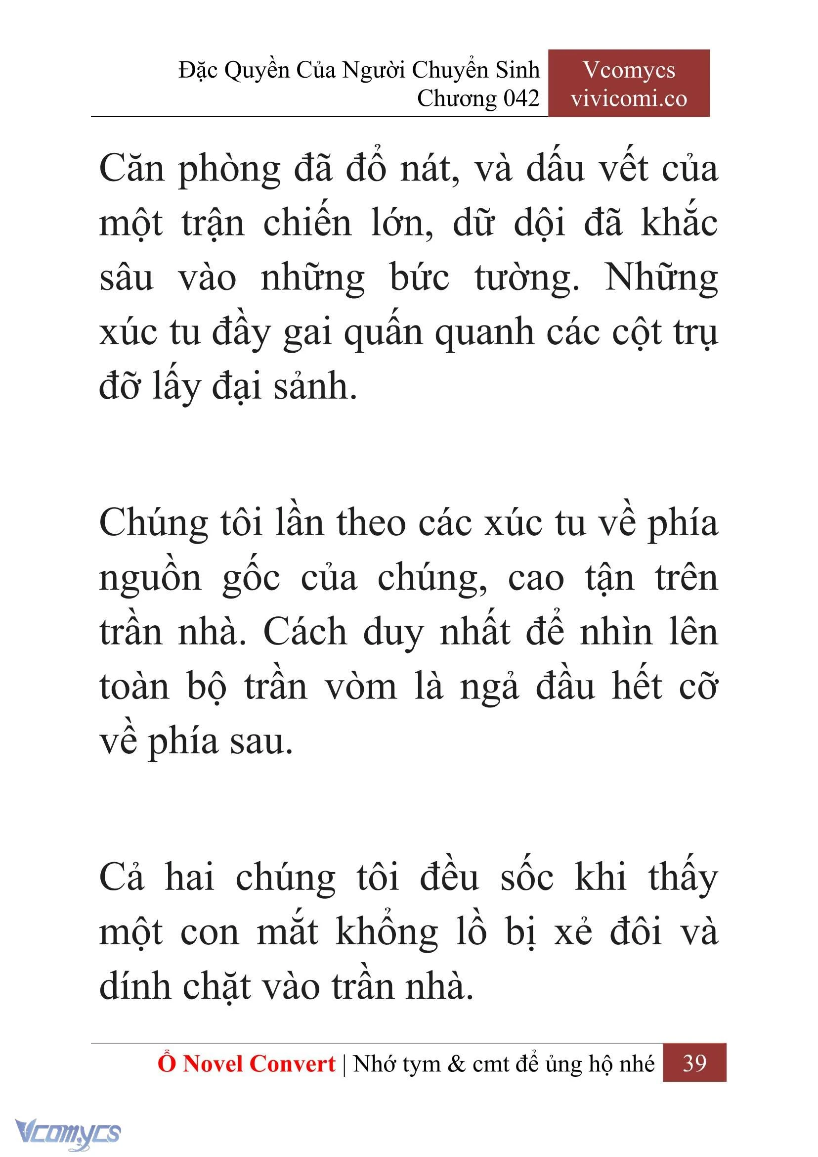 [Novel] Đặc Quyền Của Người Chuyển Sinh Chapter  42 - 41