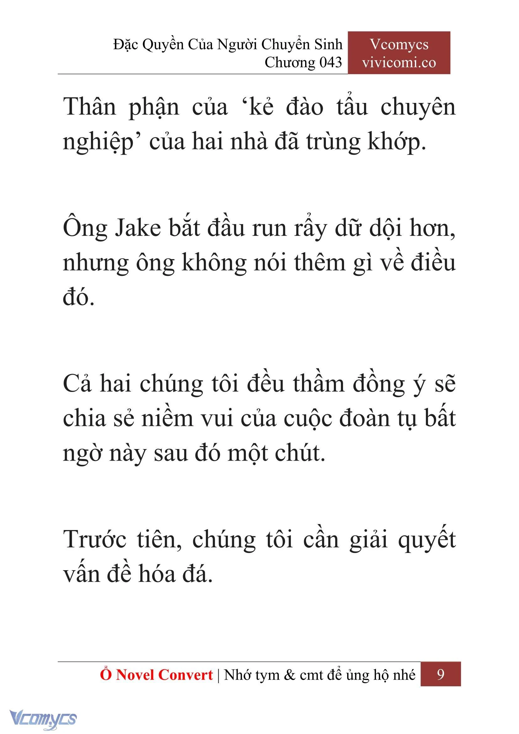 [Novel] Đặc Quyền Của Người Chuyển Sinh Chapter  43 - 11