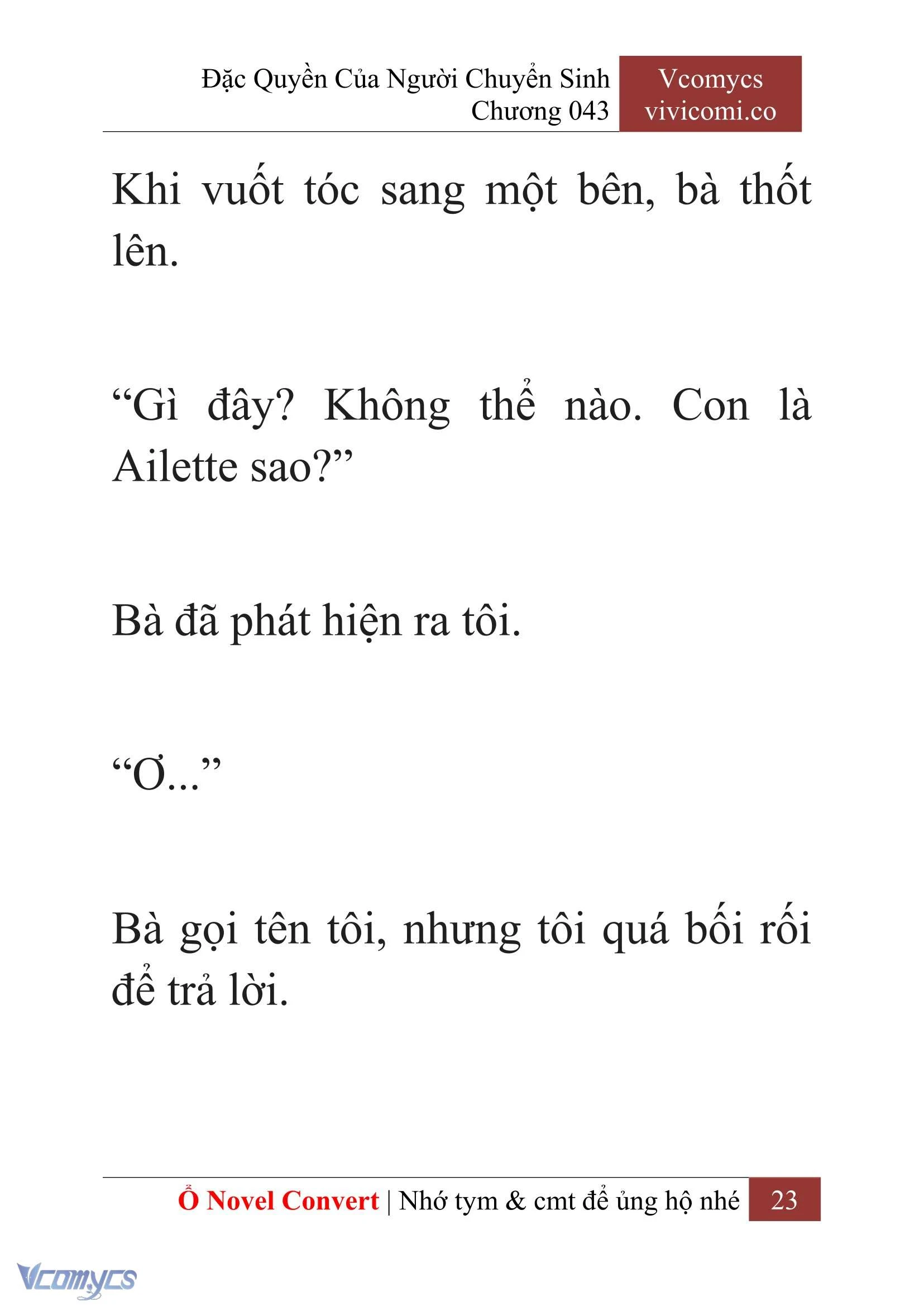 [Novel] Đặc Quyền Của Người Chuyển Sinh Chapter  43 - 25