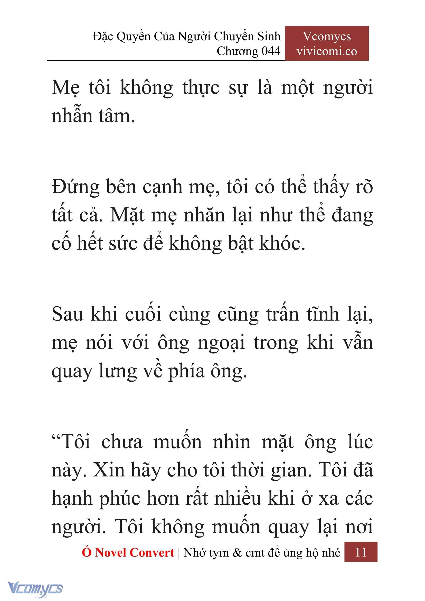 [Novel] Đặc Quyền Của Người Chuyển Sinh Chapter  44 - 13