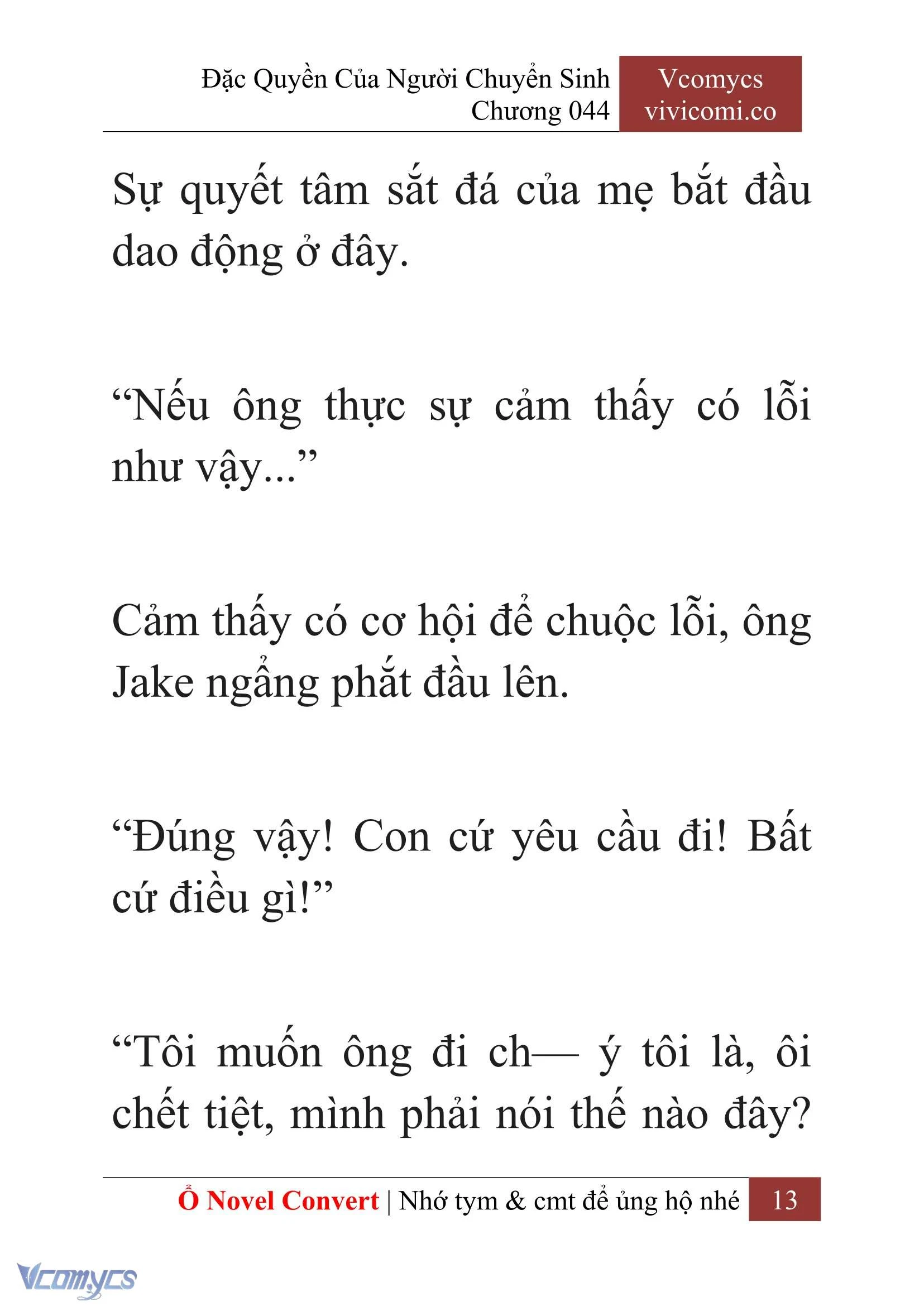[Novel] Đặc Quyền Của Người Chuyển Sinh Chapter  44 - 15