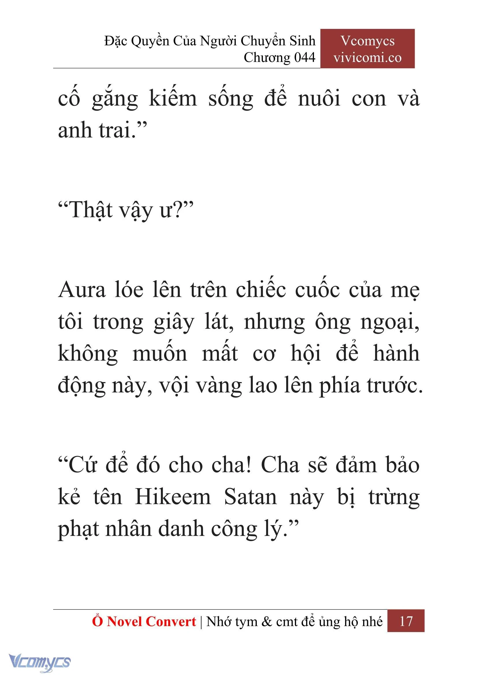 [Novel] Đặc Quyền Của Người Chuyển Sinh Chapter  44 - 19