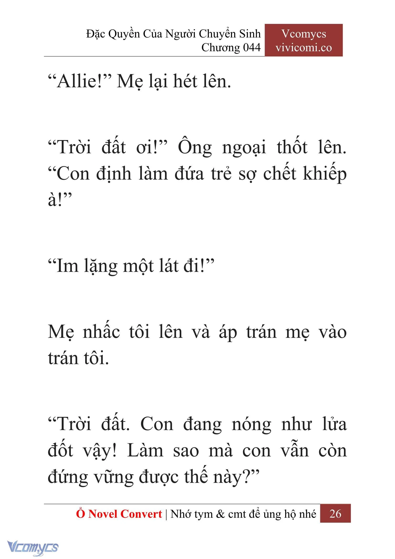 [Novel] Đặc Quyền Của Người Chuyển Sinh Chapter  44 - 28