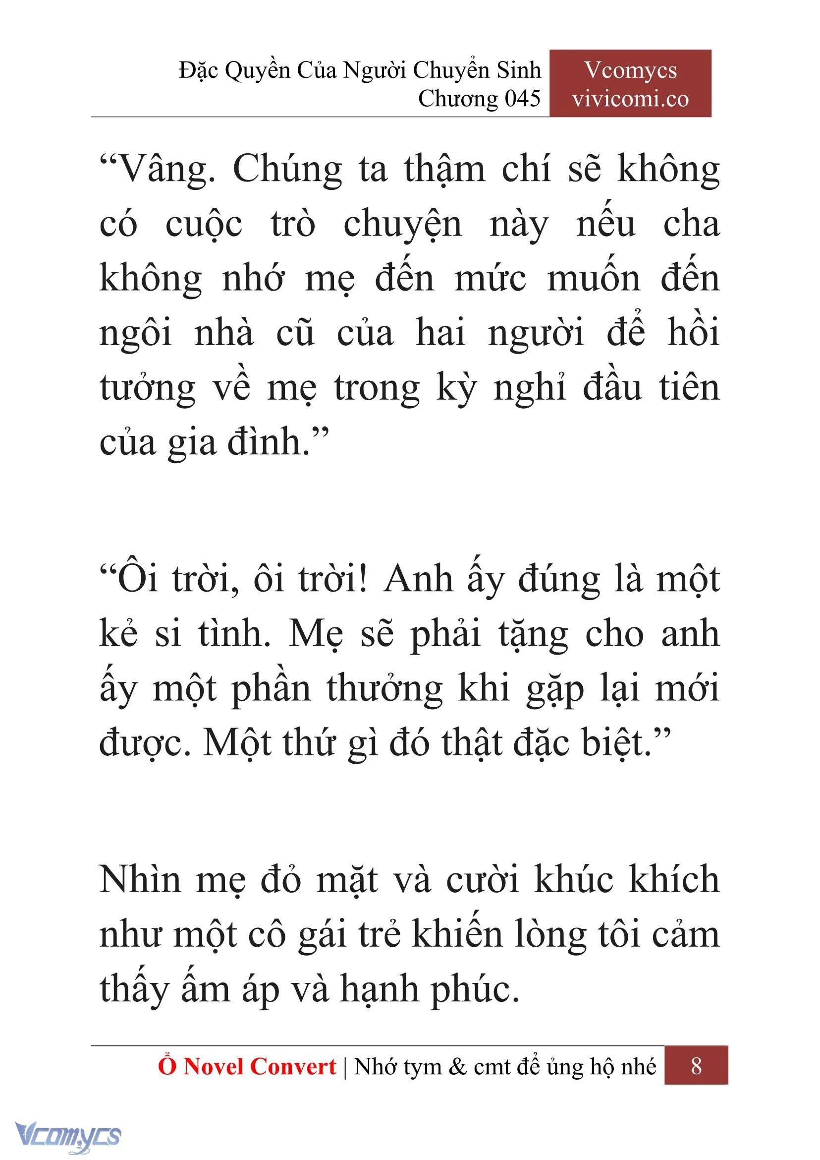 [Novel] Đặc Quyền Của Người Chuyển Sinh Chapter  45 - 10