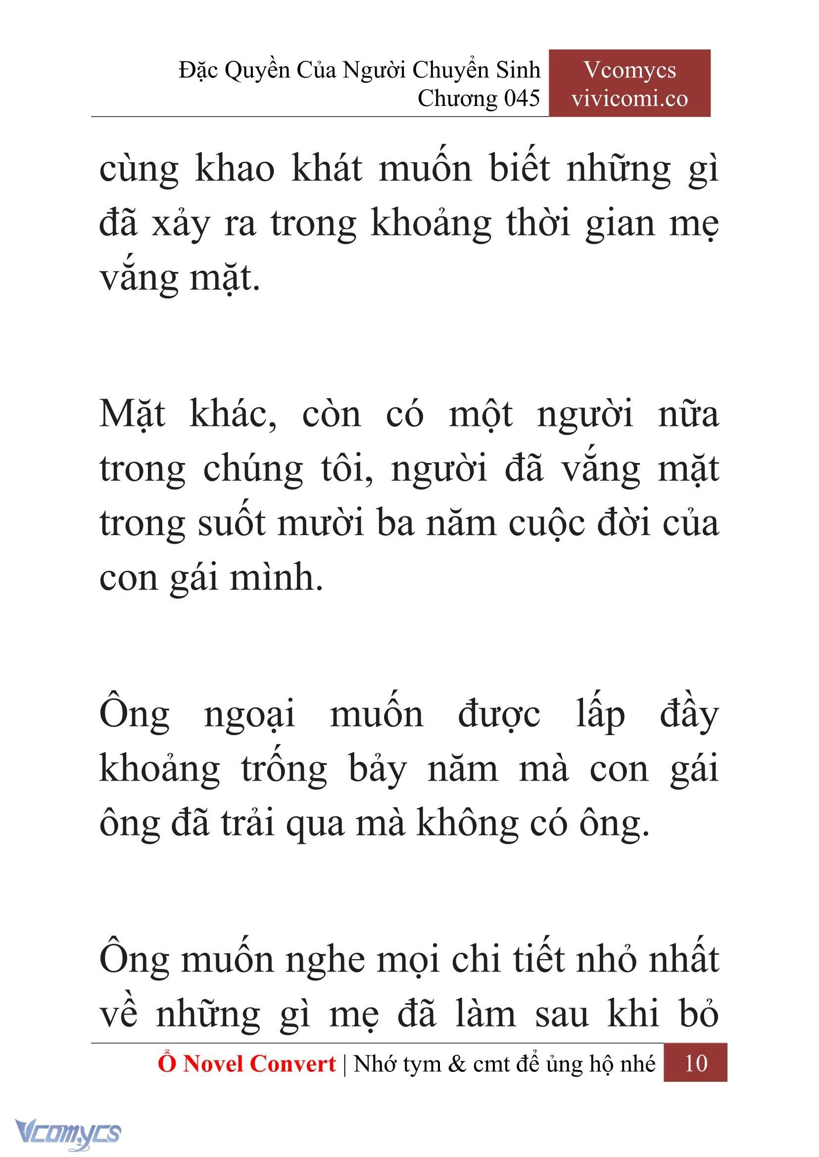 [Novel] Đặc Quyền Của Người Chuyển Sinh Chapter  45 - 12