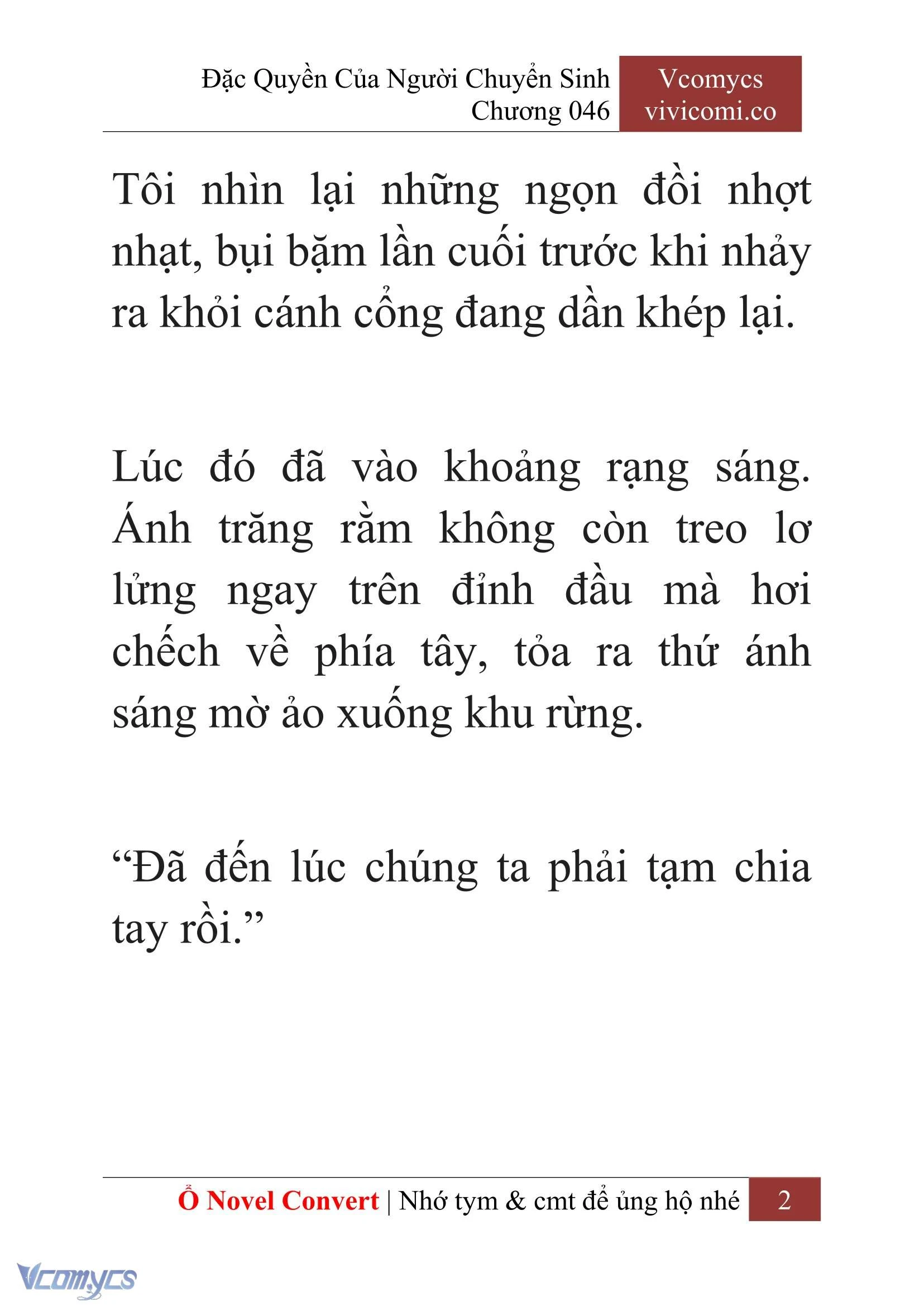 [Novel] Đặc Quyền Của Người Chuyển Sinh Chapter  46 - 4