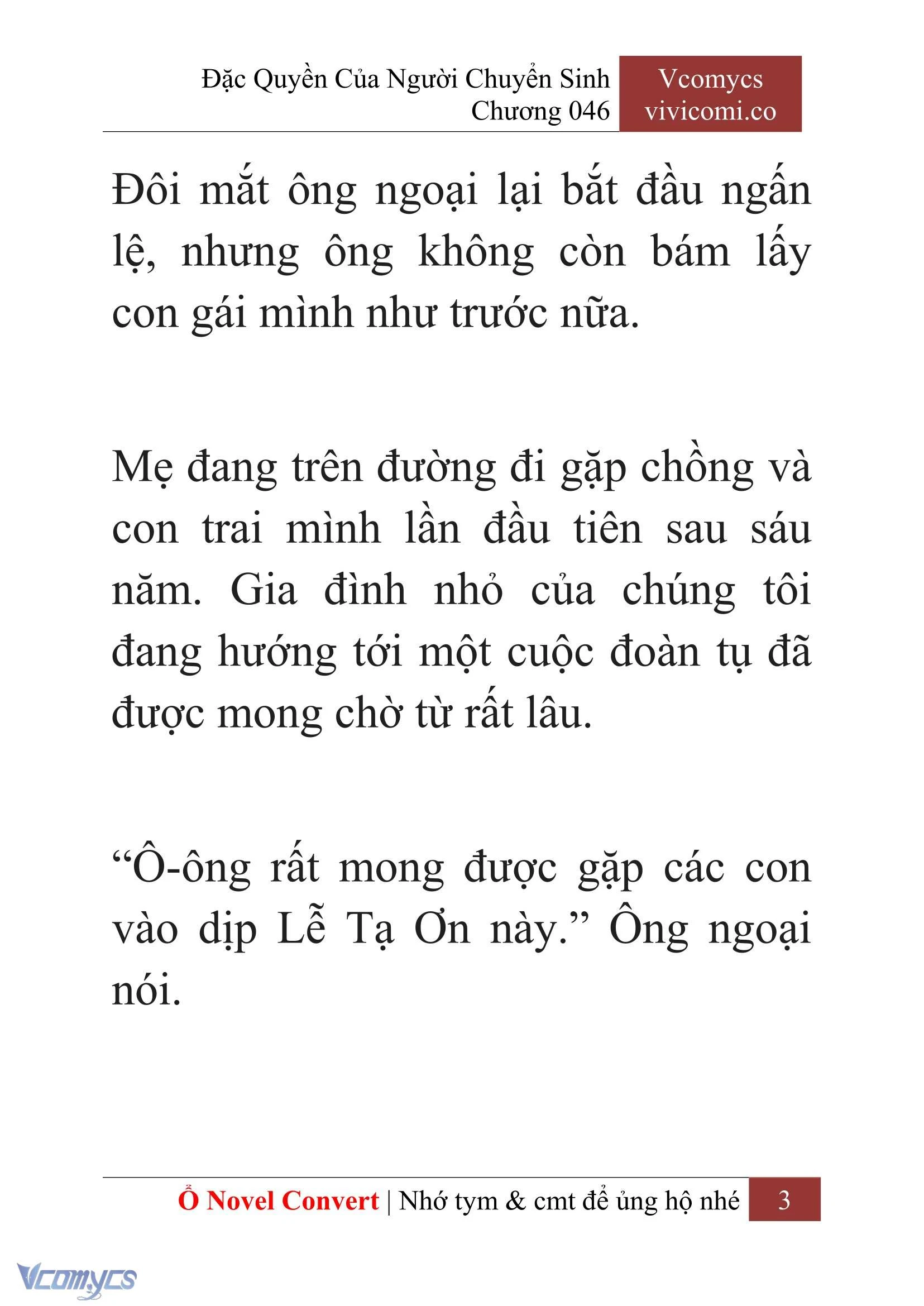 [Novel] Đặc Quyền Của Người Chuyển Sinh Chapter  46 - 5