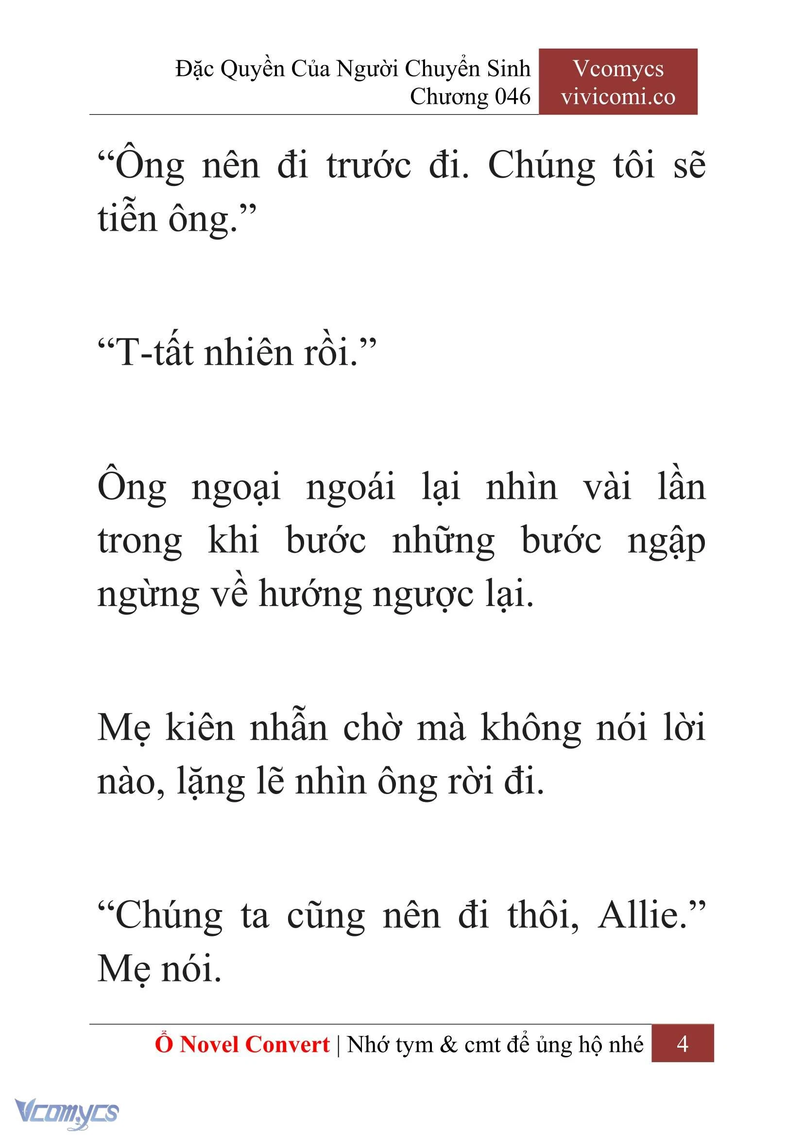 [Novel] Đặc Quyền Của Người Chuyển Sinh Chapter  46 - 6