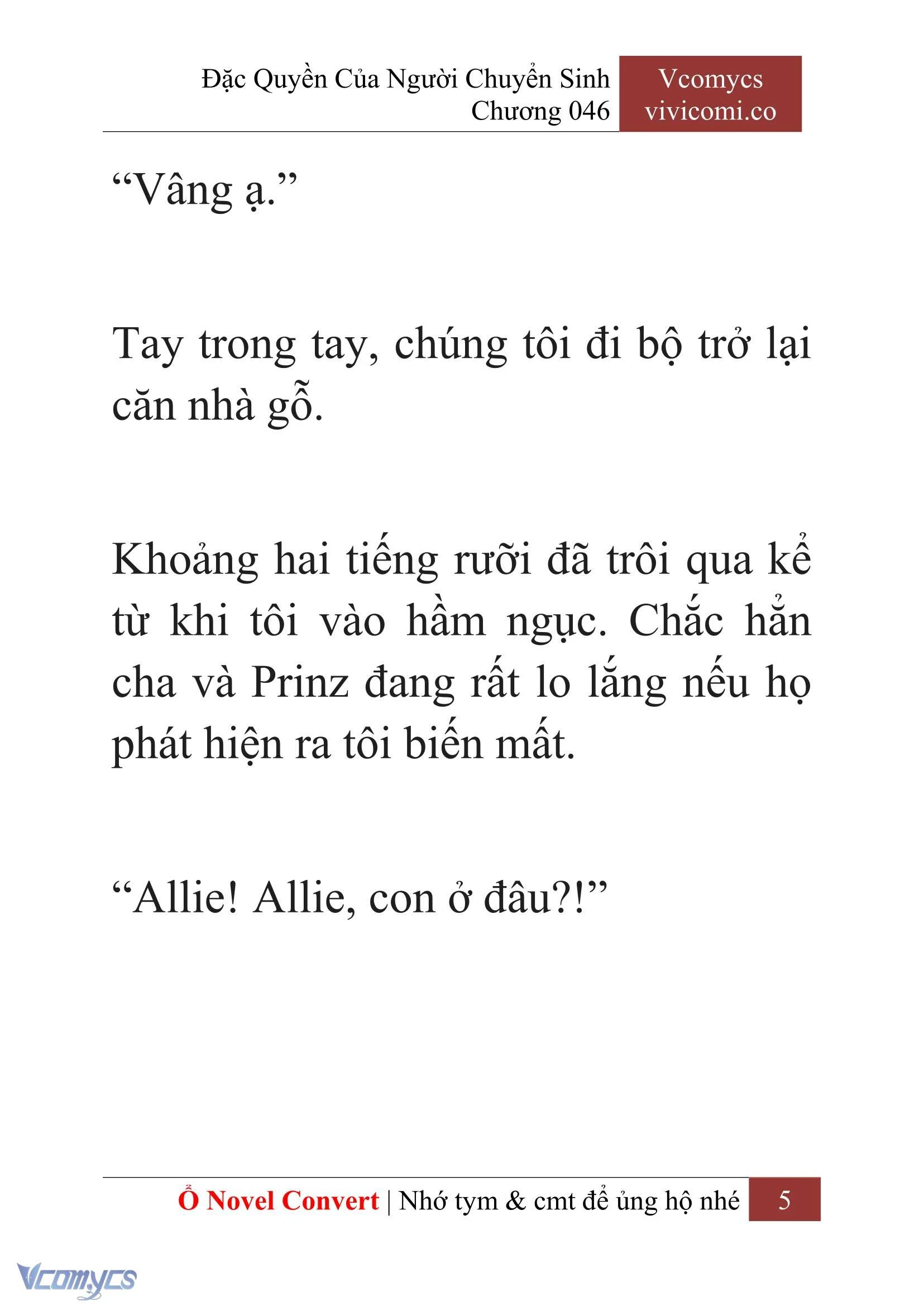 [Novel] Đặc Quyền Của Người Chuyển Sinh Chapter  46 - 7