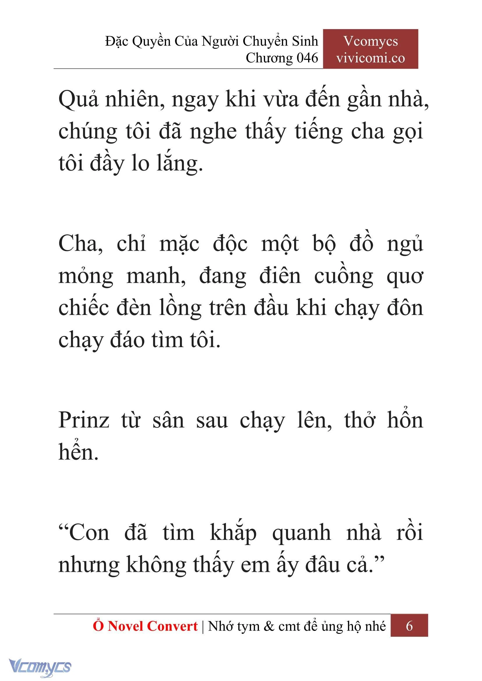 [Novel] Đặc Quyền Của Người Chuyển Sinh Chapter  46 - 8
