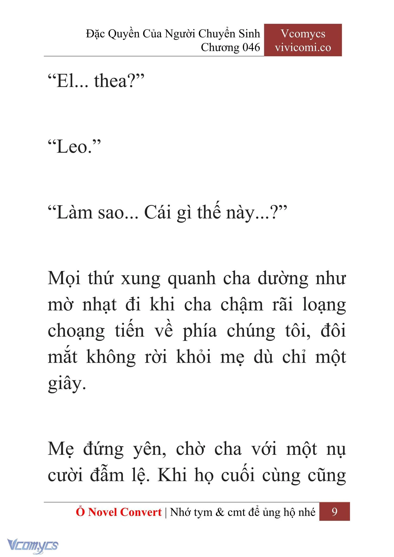 [Novel] Đặc Quyền Của Người Chuyển Sinh Chapter  46 - 11