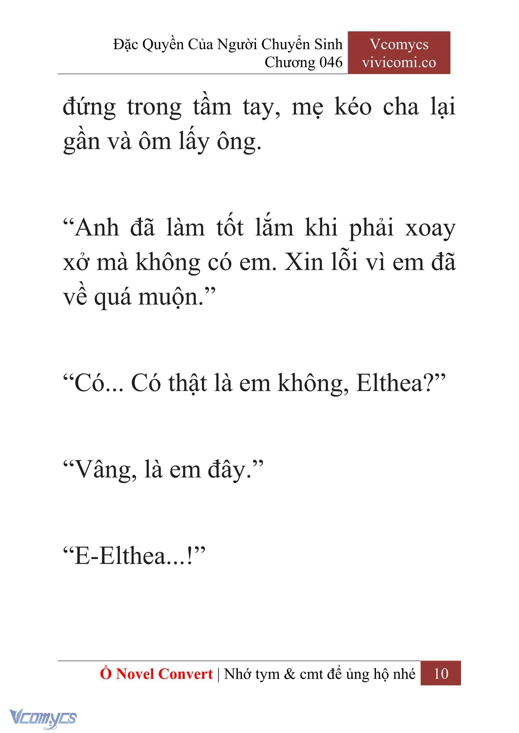 [Novel] Đặc Quyền Của Người Chuyển Sinh Chapter  46 - 12