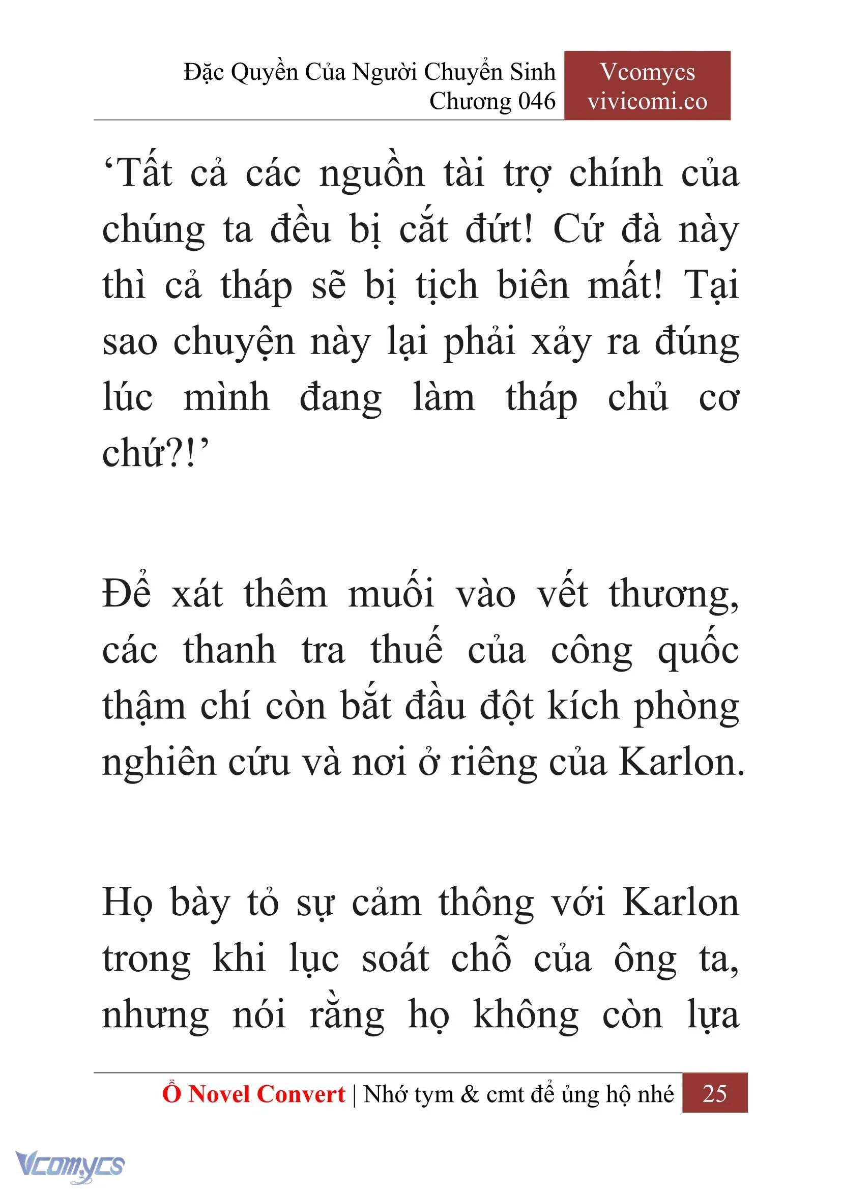 [Novel] Đặc Quyền Của Người Chuyển Sinh Chapter  46 - 27