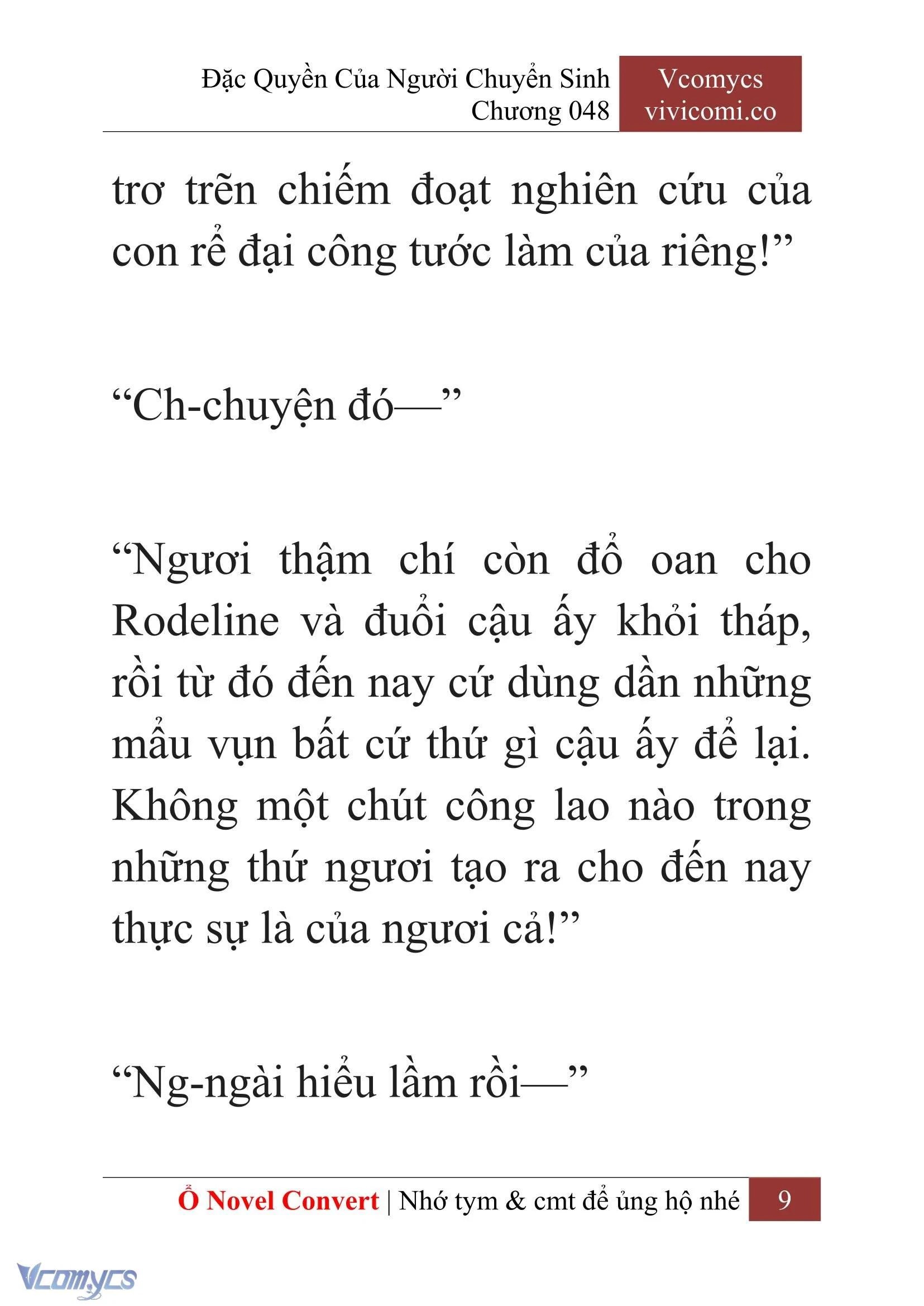 [Novel] Đặc Quyền Của Người Chuyển Sinh Chapter  48 - 11