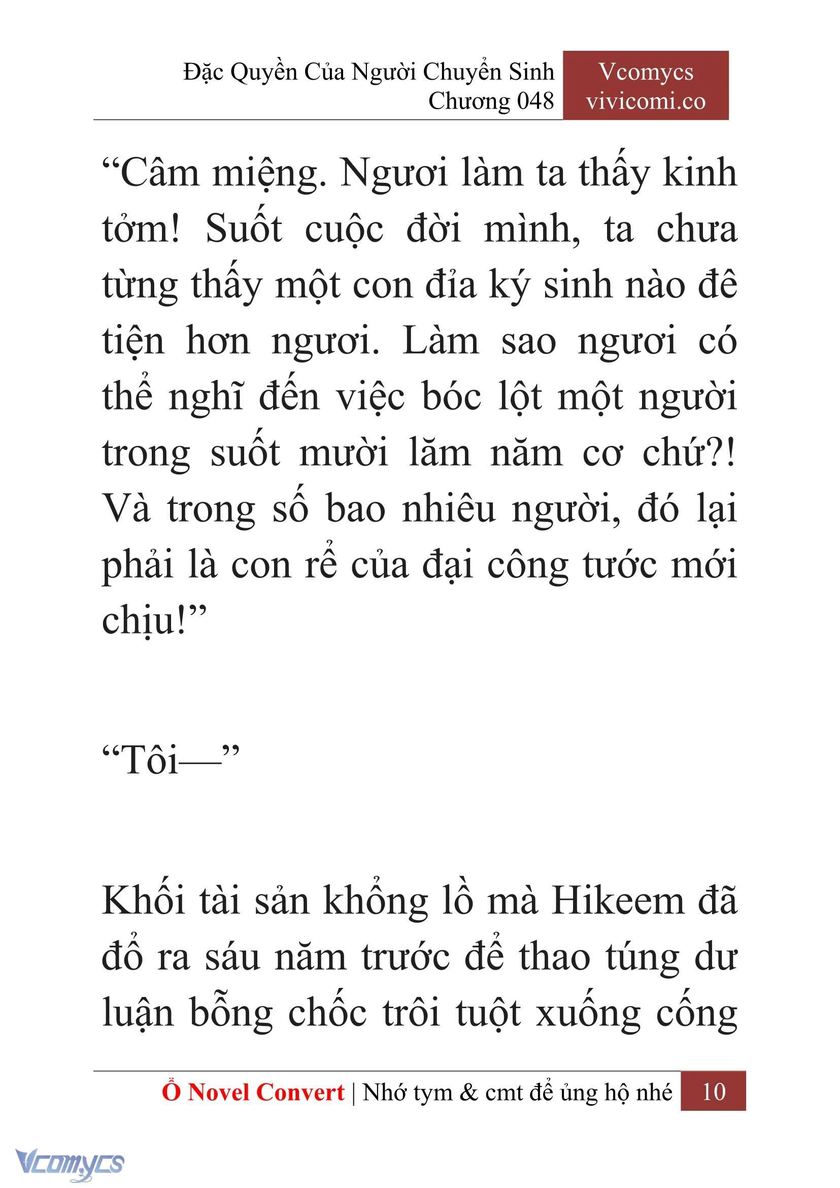 [Novel] Đặc Quyền Của Người Chuyển Sinh Chapter  48 - 12