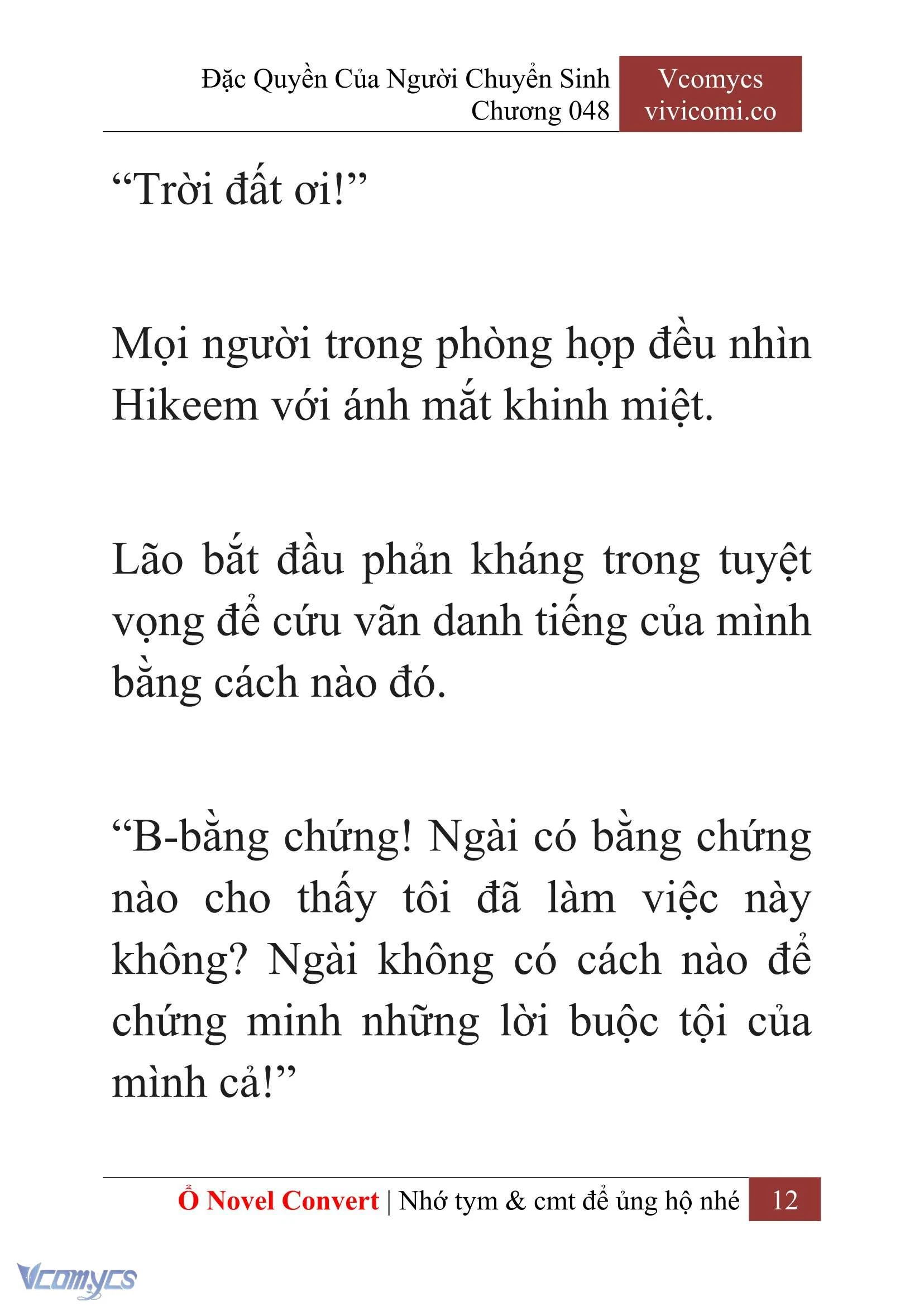 [Novel] Đặc Quyền Của Người Chuyển Sinh Chapter  48 - 14