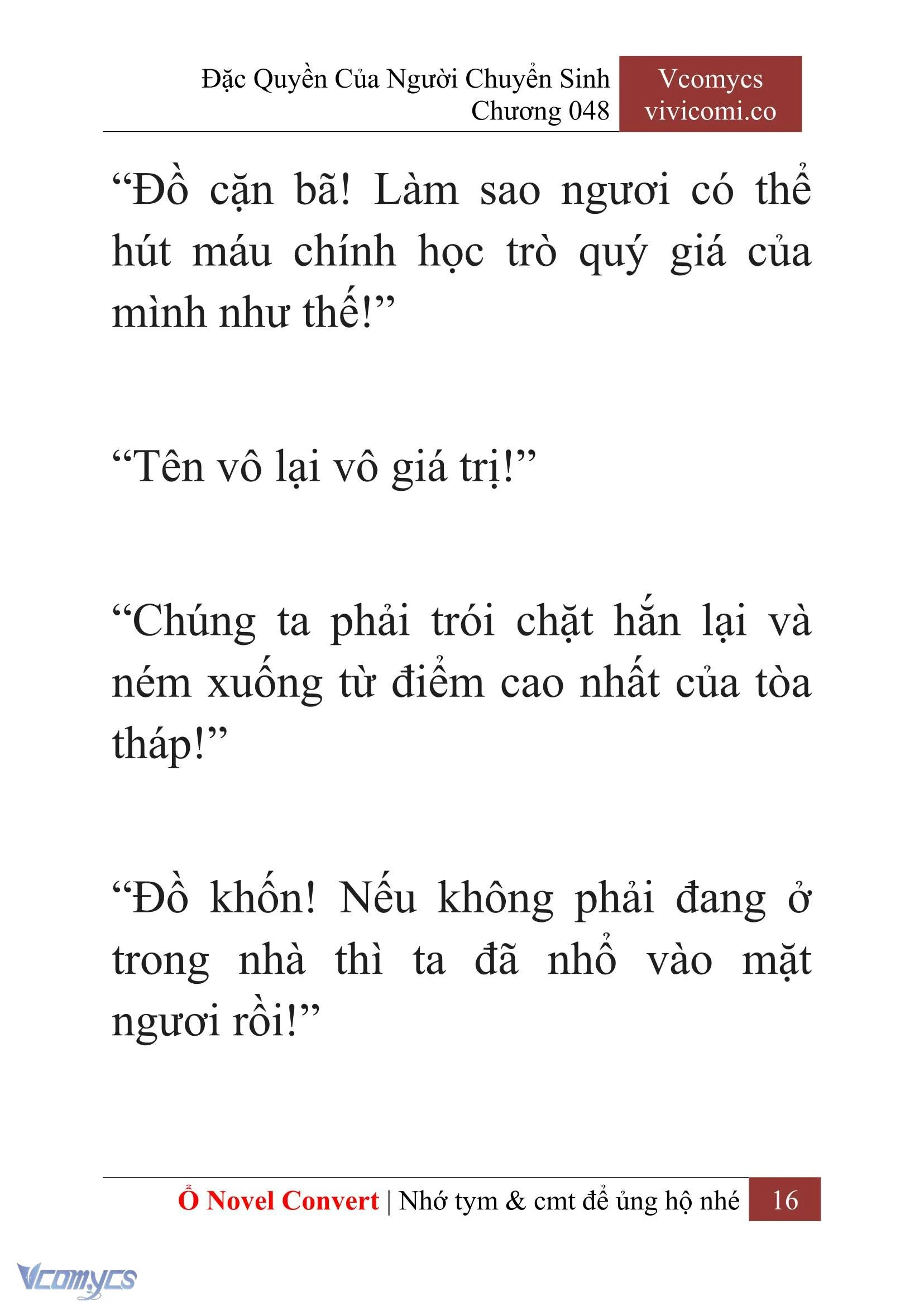 [Novel] Đặc Quyền Của Người Chuyển Sinh Chapter  48 - 18