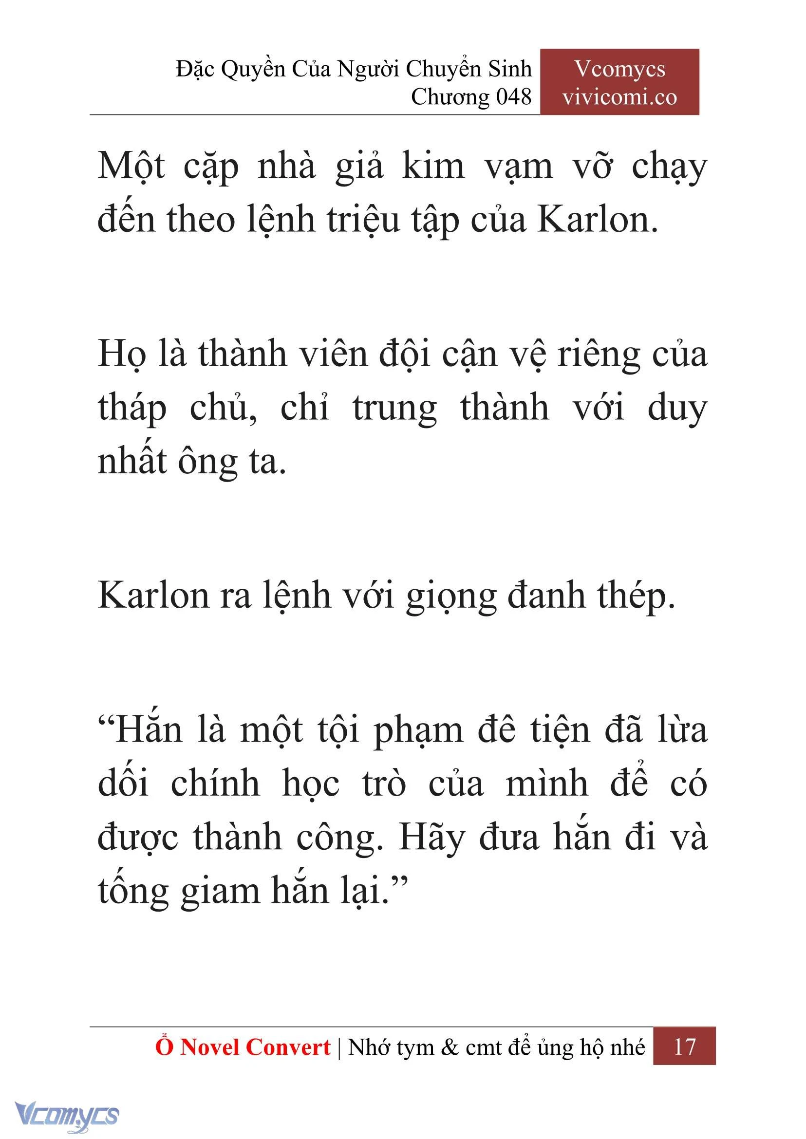 [Novel] Đặc Quyền Của Người Chuyển Sinh Chapter  48 - 19