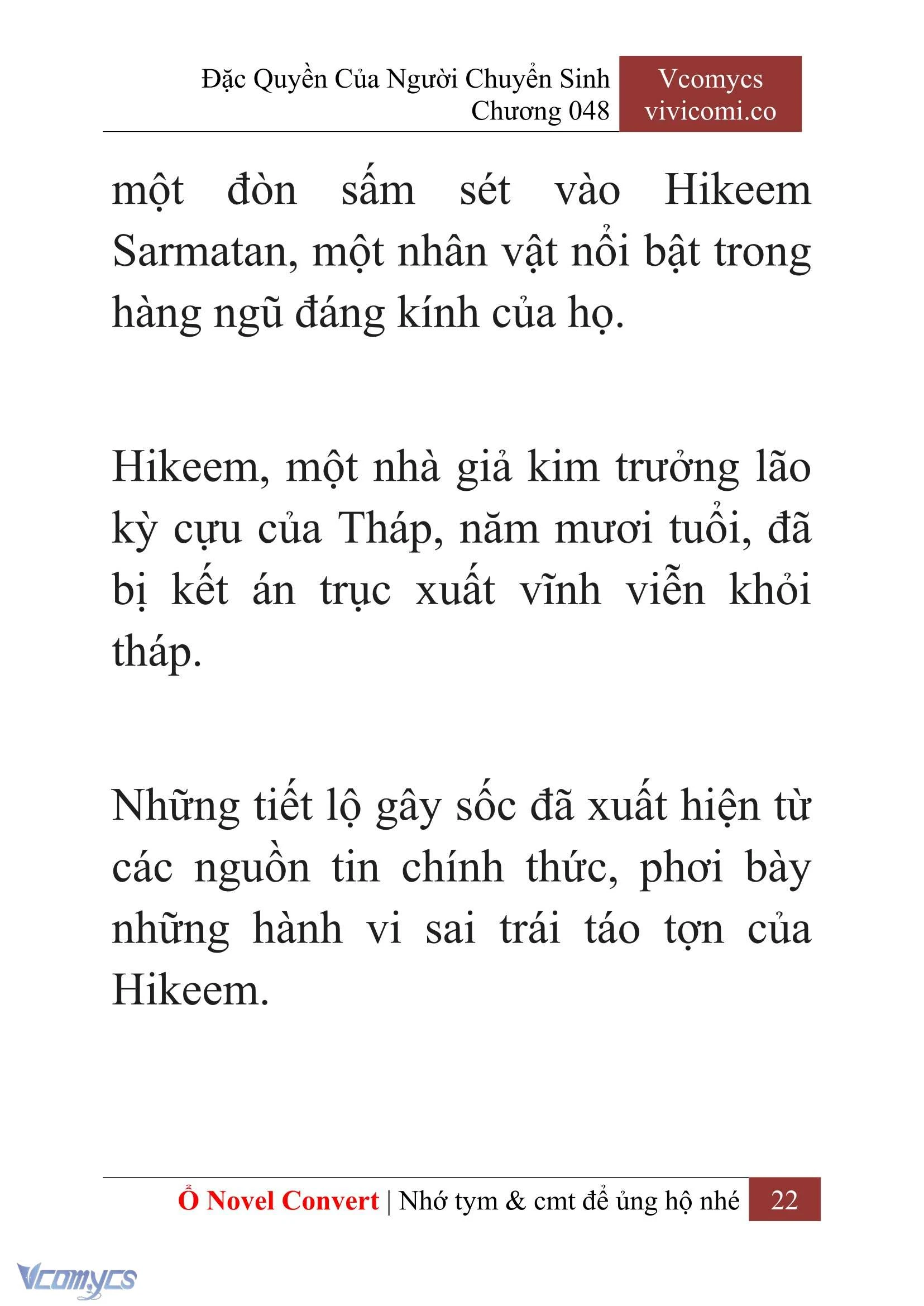 [Novel] Đặc Quyền Của Người Chuyển Sinh Chapter  48 - 24
