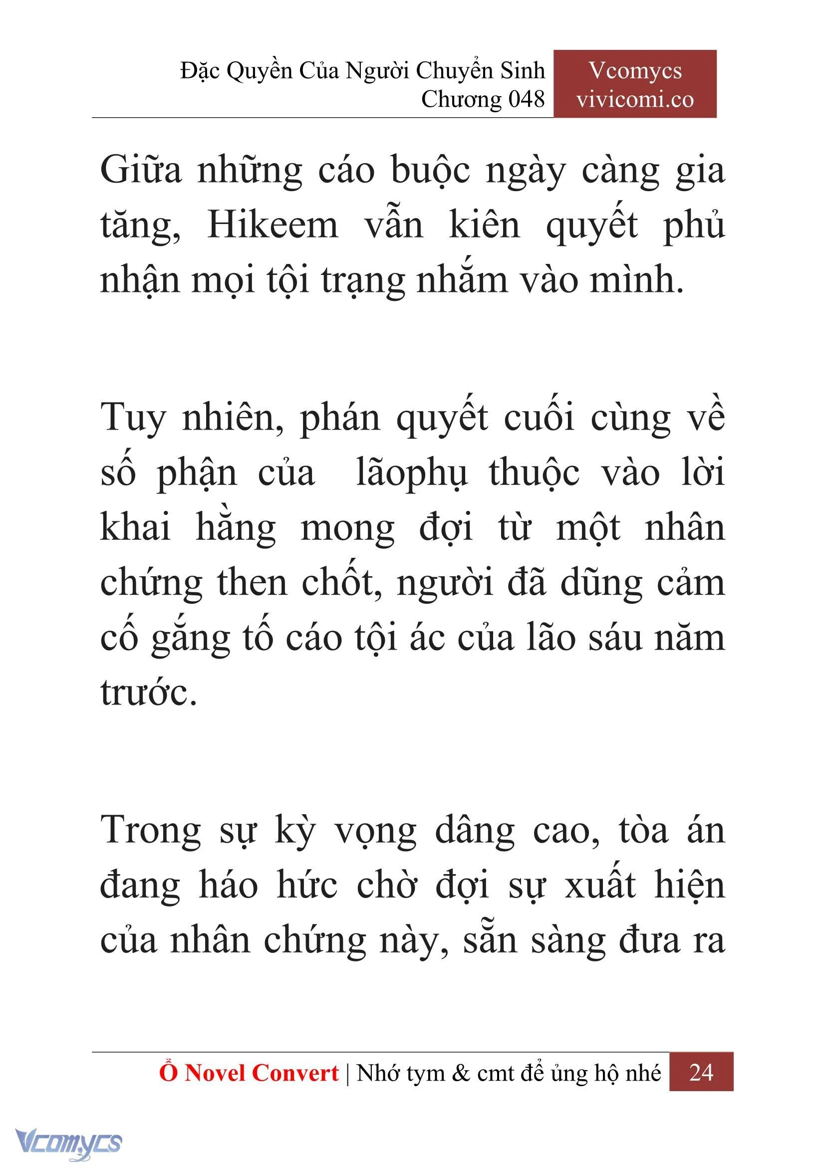 [Novel] Đặc Quyền Của Người Chuyển Sinh Chapter  48 - 26