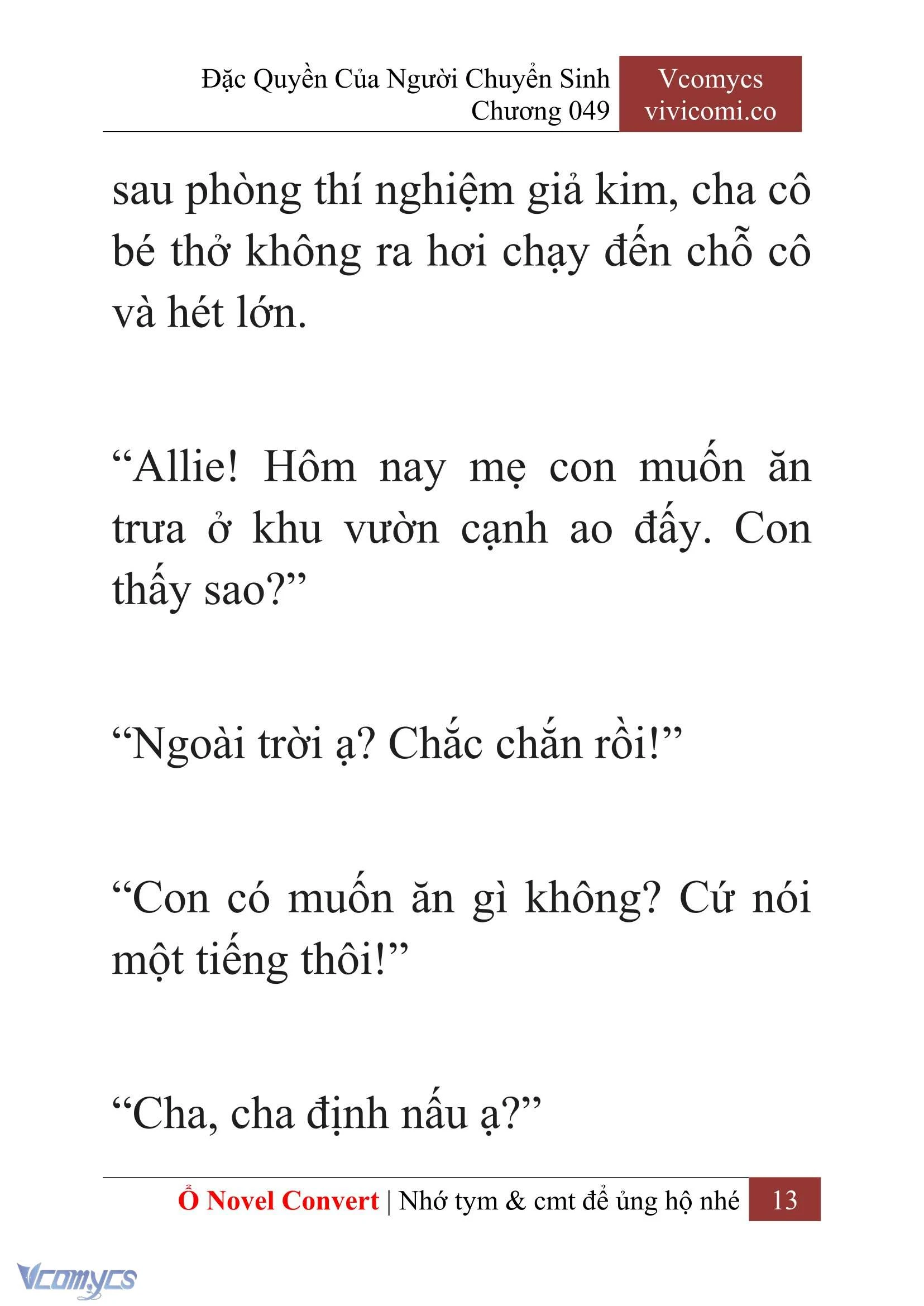 [Novel] Đặc Quyền Của Người Chuyển Sinh Chapter  49 - 15