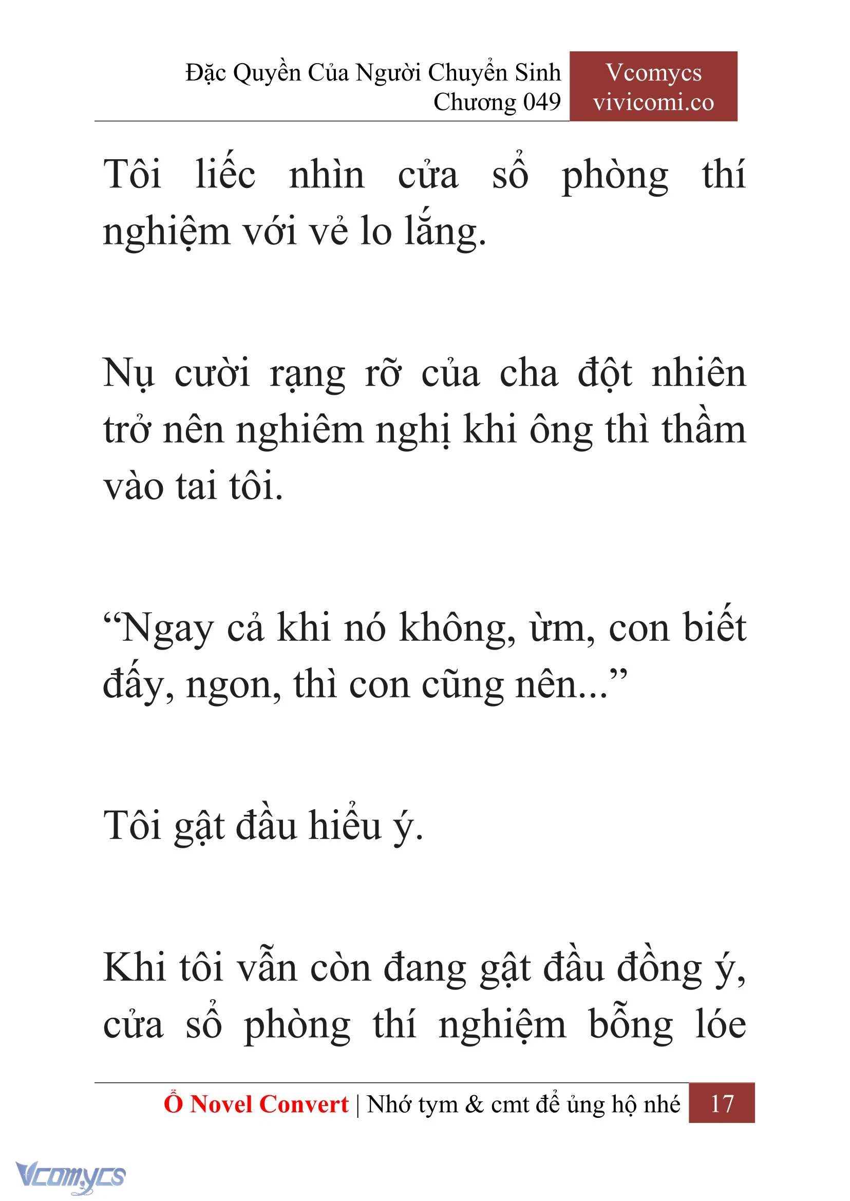 [Novel] Đặc Quyền Của Người Chuyển Sinh Chapter  49 - 19